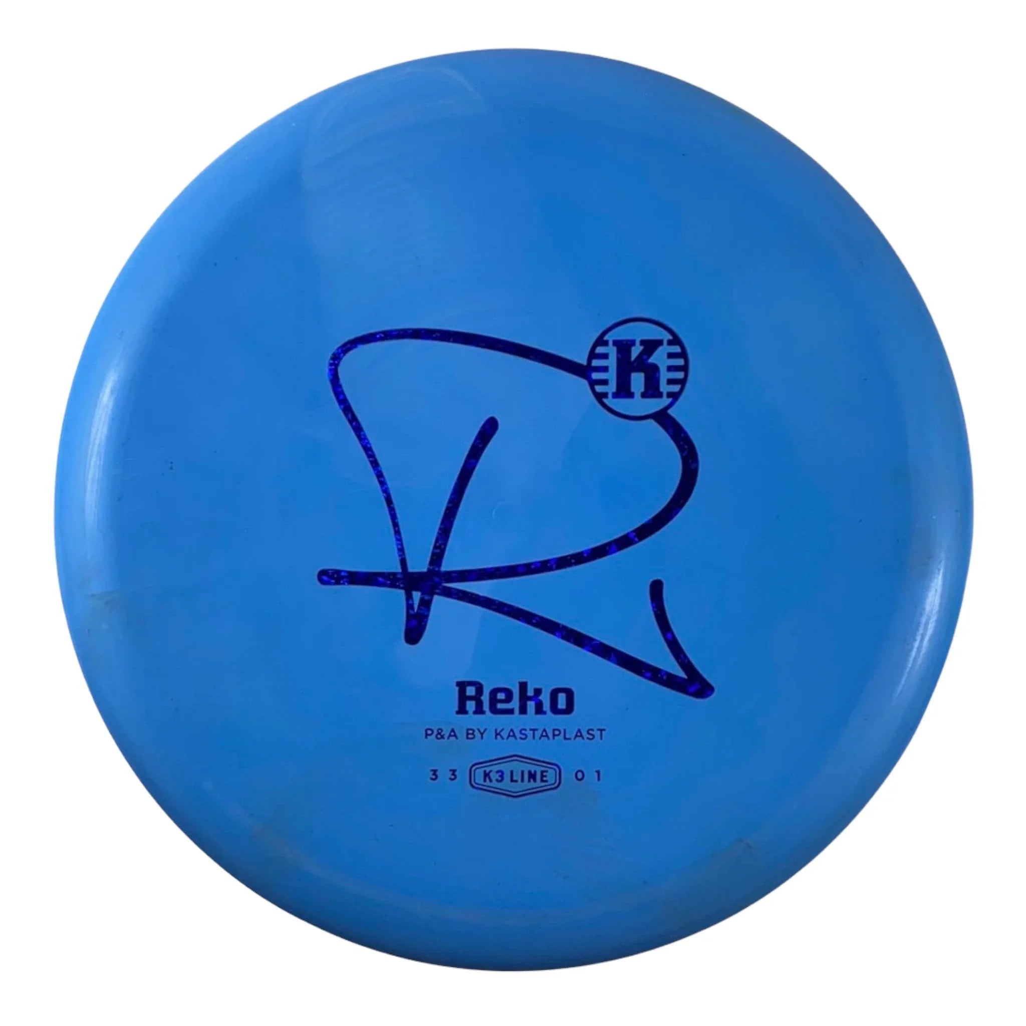 Kastaplast Reko | K3 | Blue/Blue 176g Disc Golf