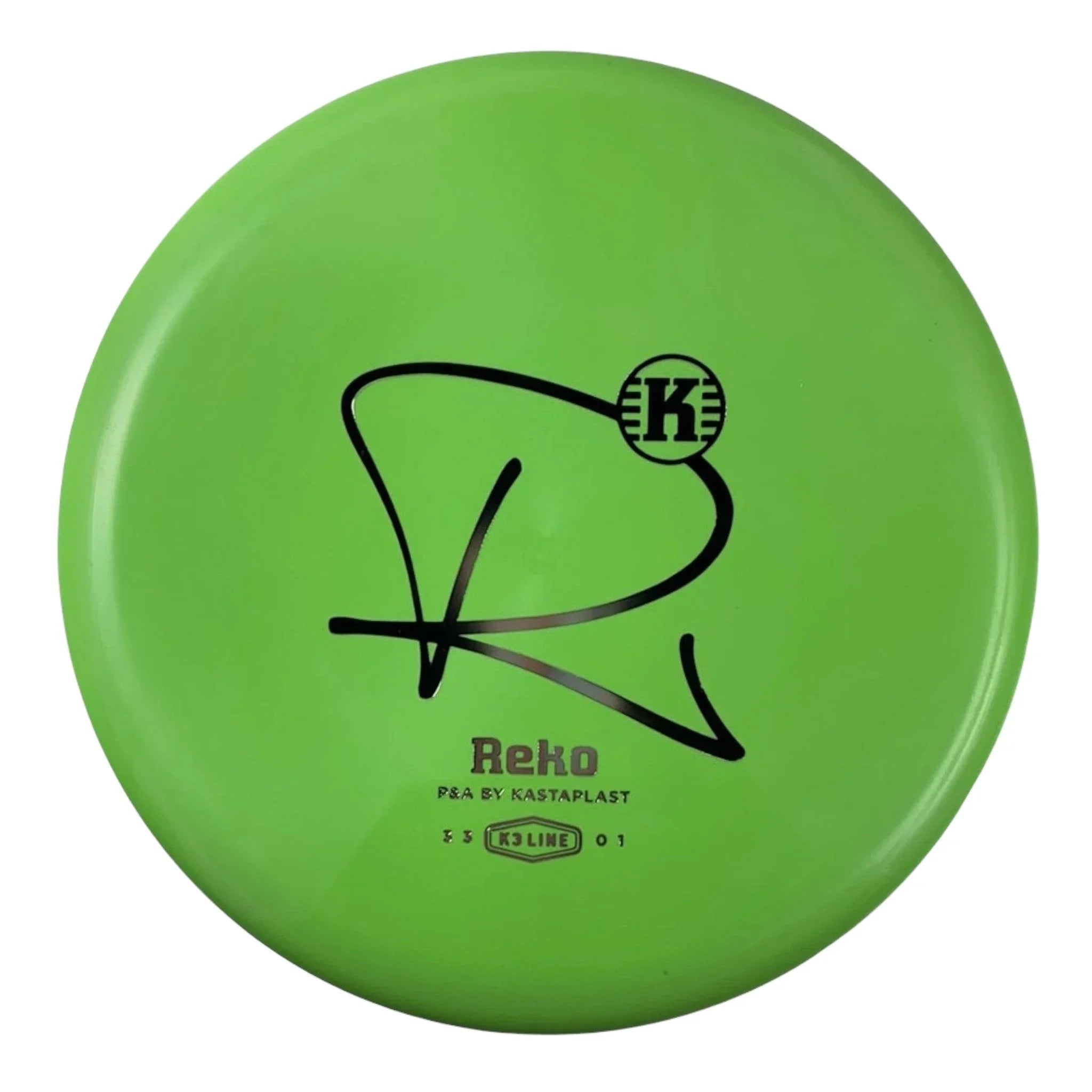 Kastaplast Reko | K3 | Green/Silver 173 - 174g Disc Golf