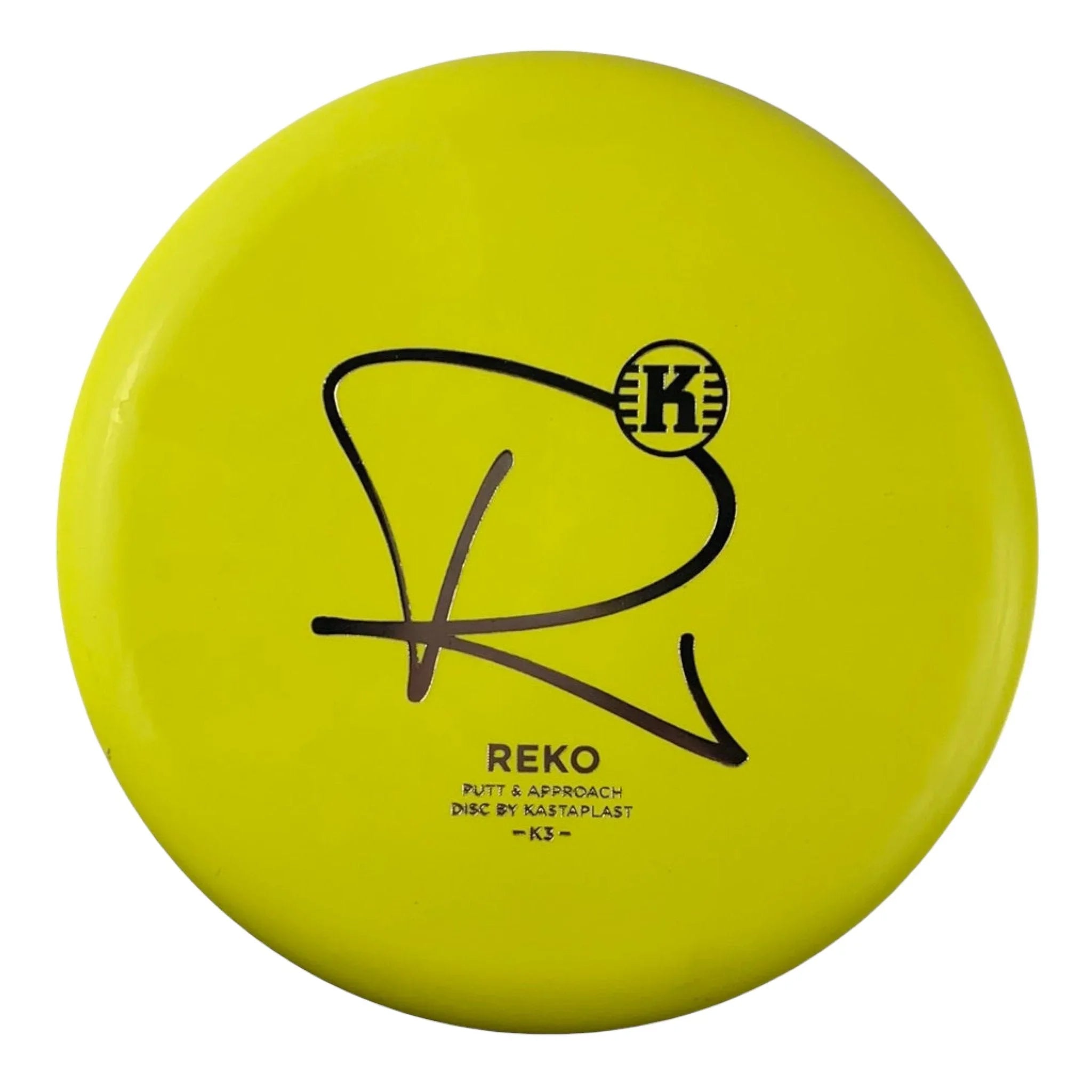 Kastaplast Reko | K3 | Yellow/Silver 163 - 165g Disc Golf
