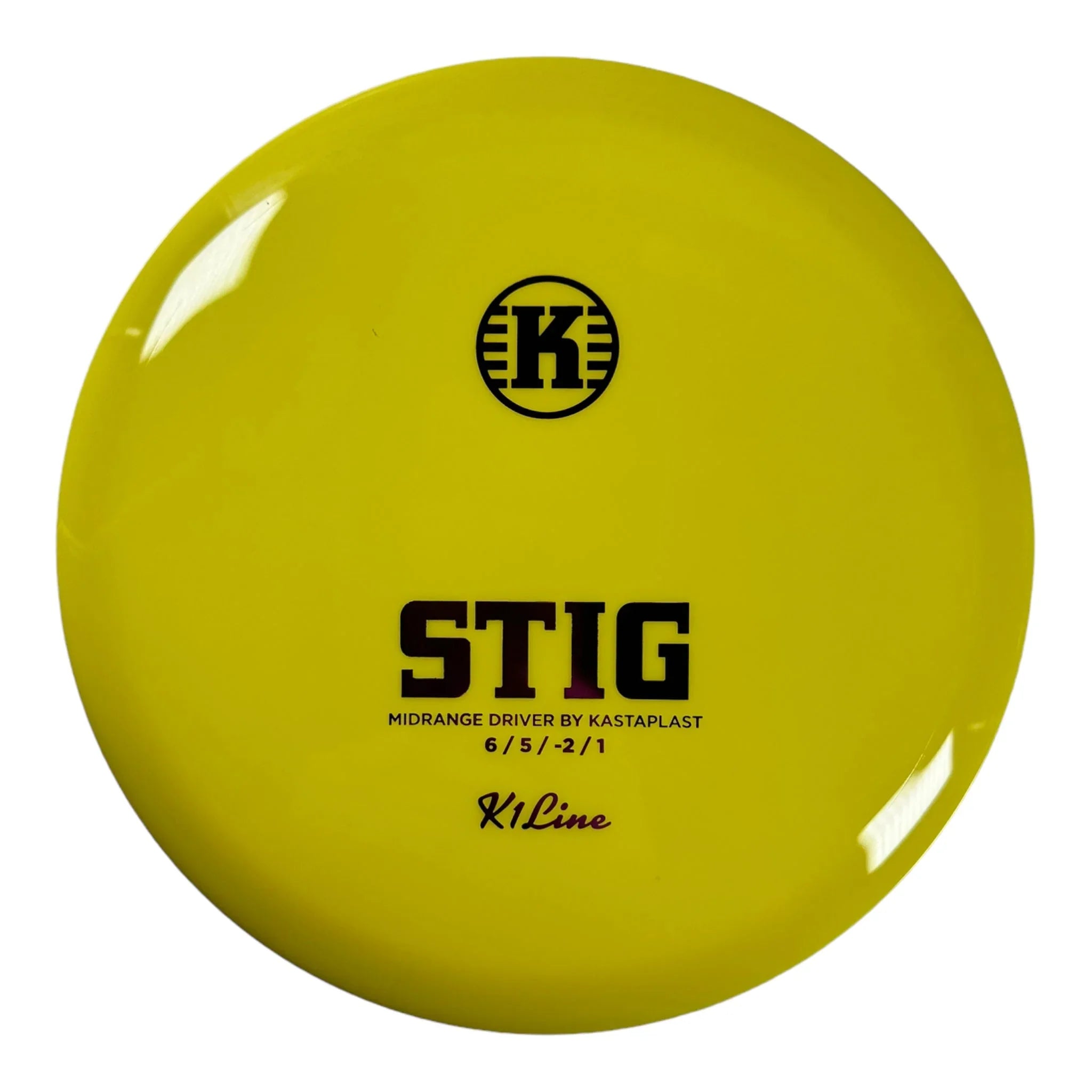 Kastaplast Stig | K1 | Yellow/Pink 173 - 174g Disc Golf