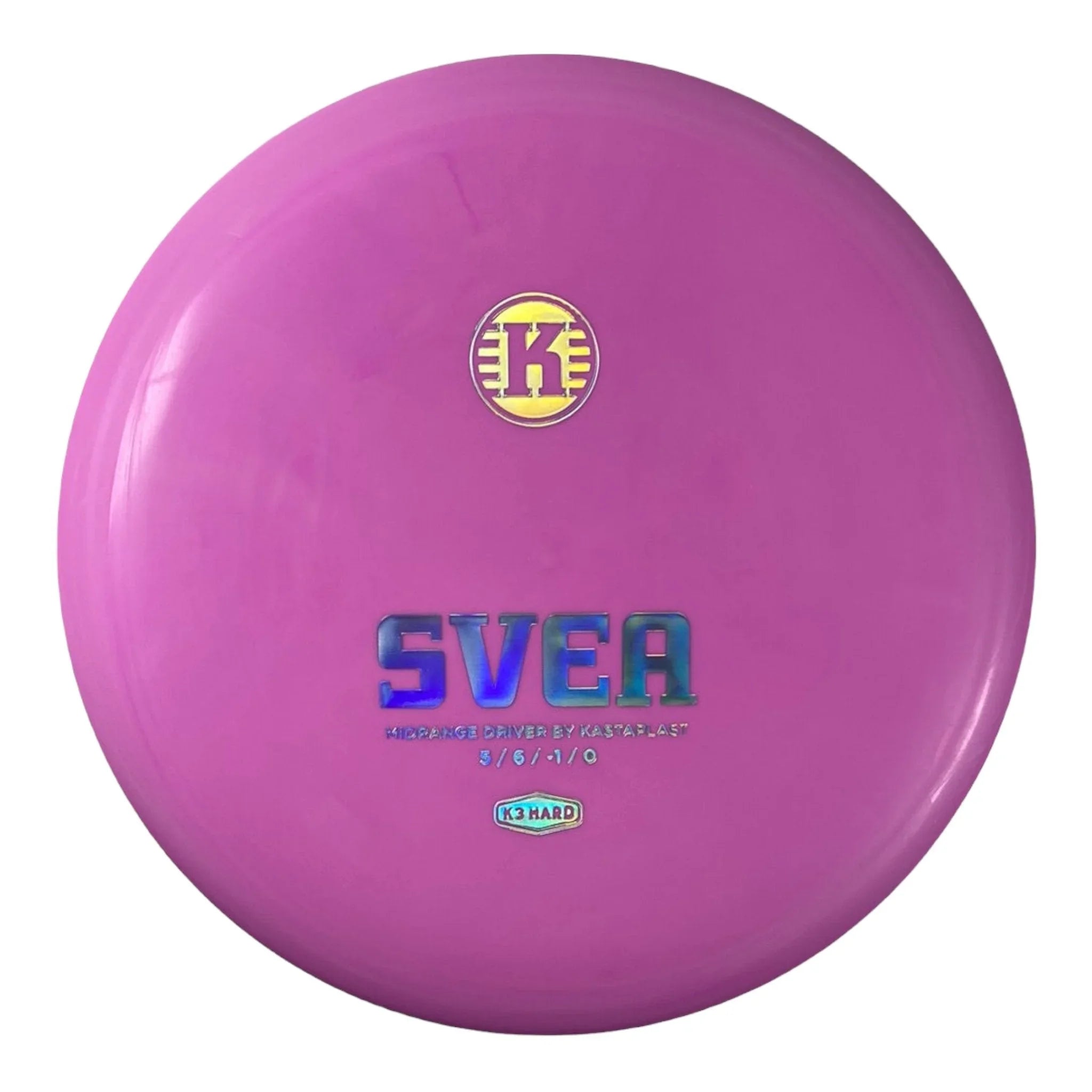 Kastaplast Svea | K3 Hard | Pink/Holo 174g Disc Golf