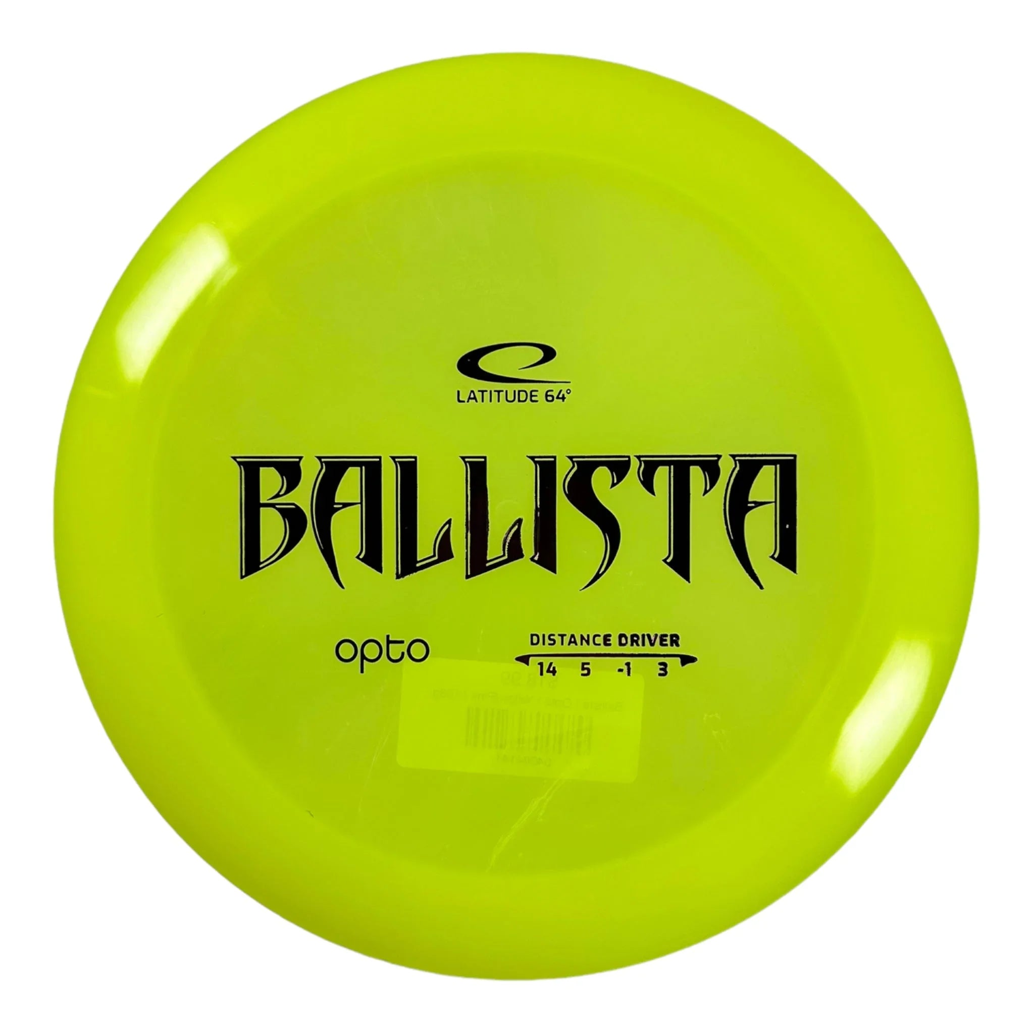 Latitude 64 Ballista | Opto | Yellow/Pink 168 - 171g Disc Golf
