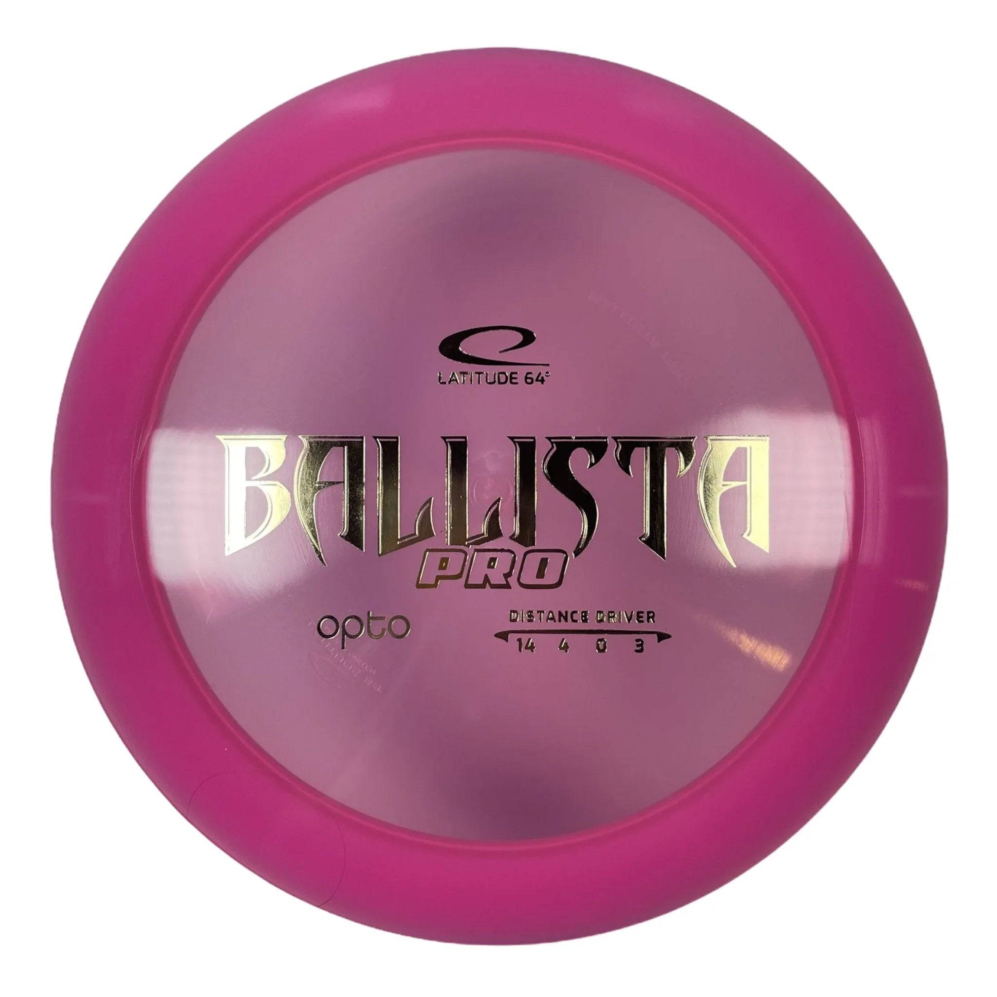 Latitude 64 Ballista Pro | Opto | Pink/Gold 173 - 176g Disc Golf