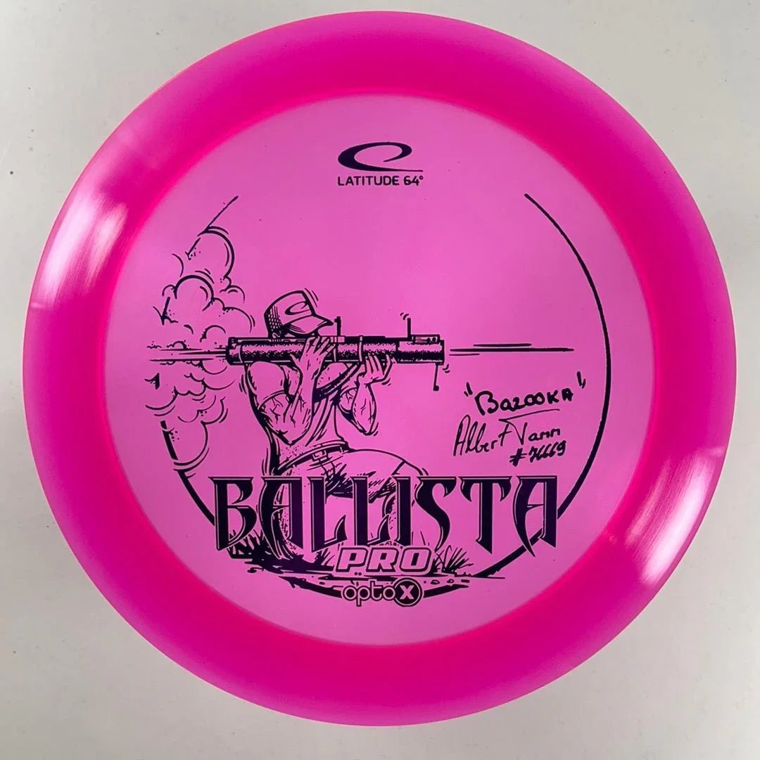 Latitude 64 Ballista Pro | Opto - X | Pink/Purple 176g (Albert Tamm) Disc Golf