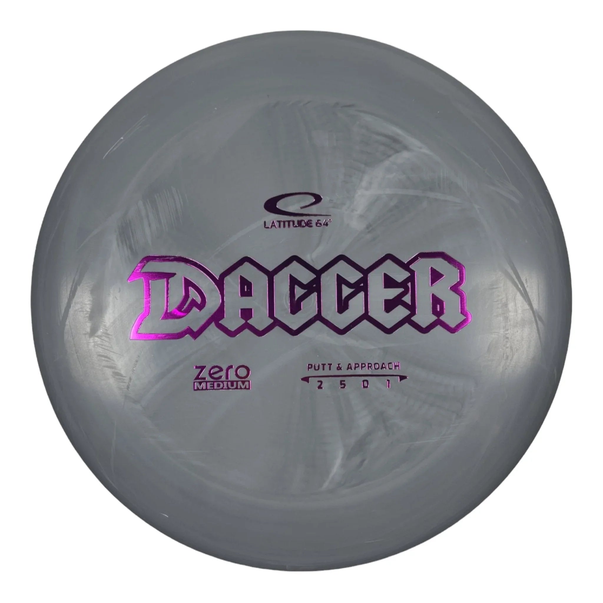 Latitude 64 Dagger | Zero Medium | Grey/Pink 173g Disc Golf
