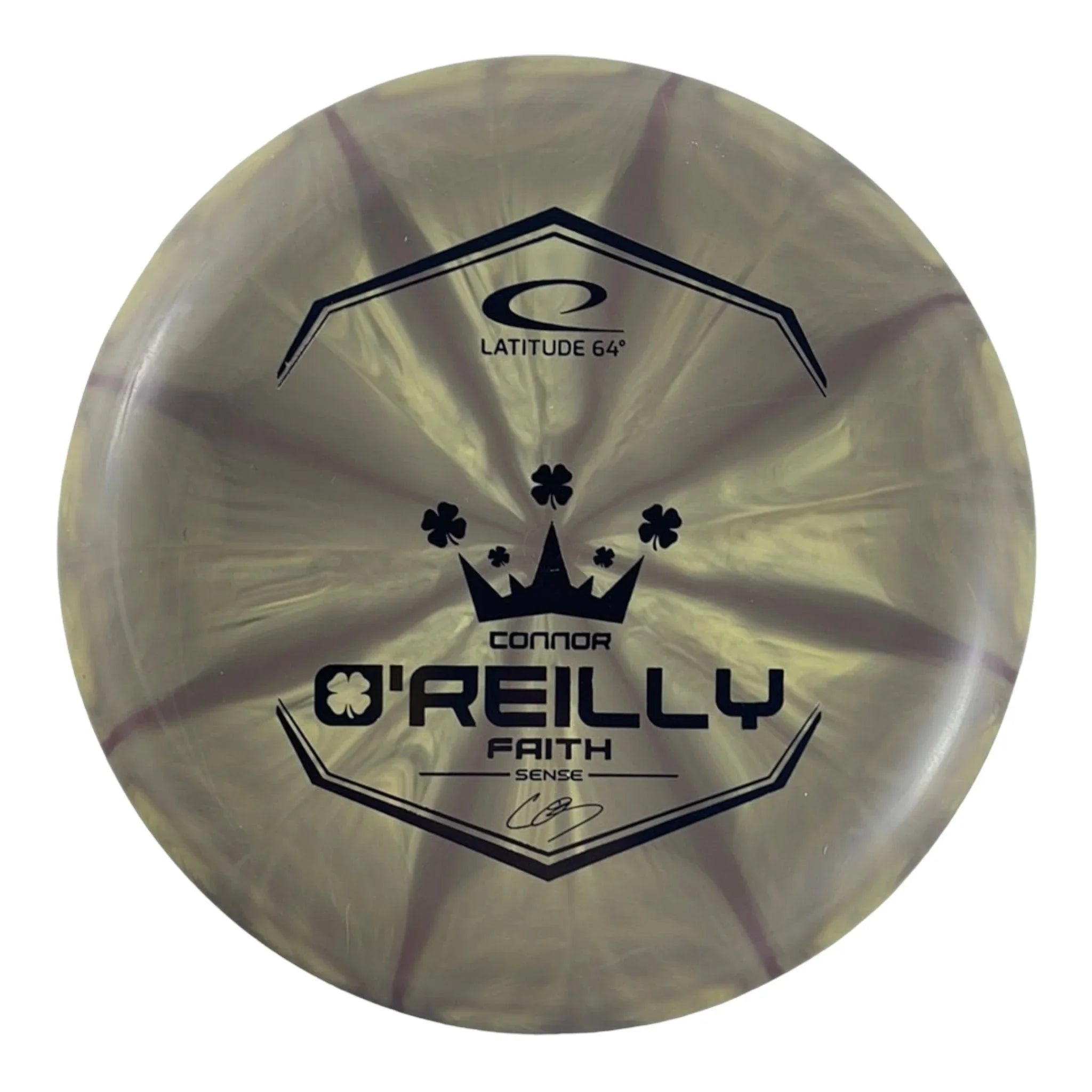 Latitude 64 Faith | Royal Sense Burst | Grey/Black 173g Disc Golf