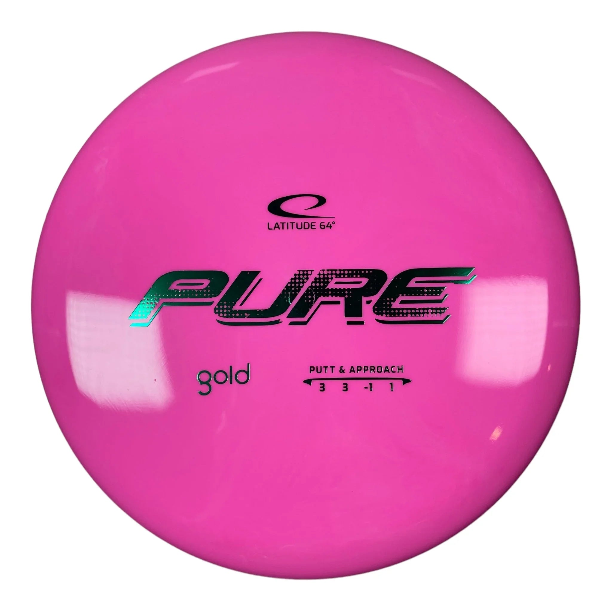 Latitude 64 Pure | Gold | Pink/Green 174g Disc Golf