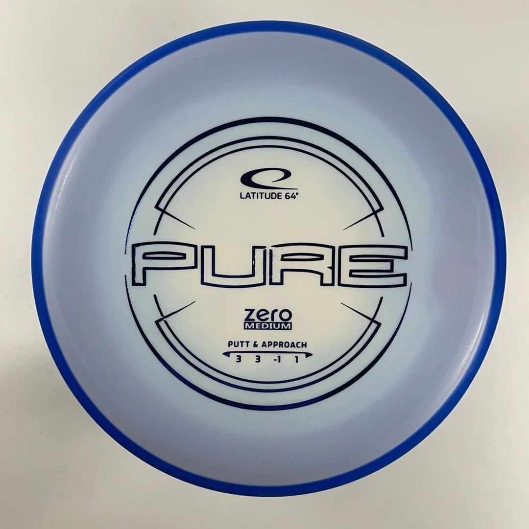Latitude 64 Pure | Zero Medium Orbit | Blue/Blue 174g Disc Golf