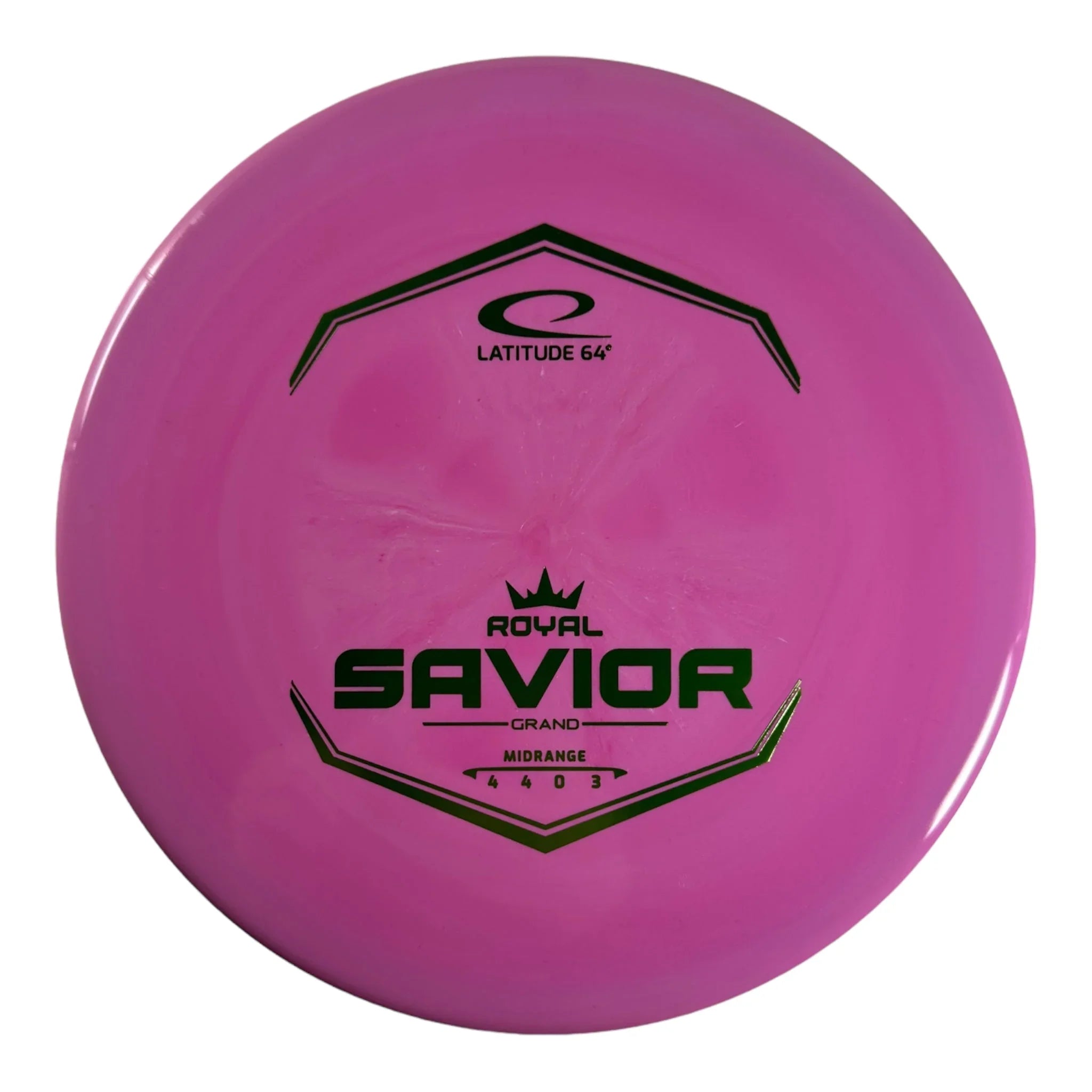 Latitude 64 Savior | Royal Grand | Pink/Green 173 - 174g Disc Golf