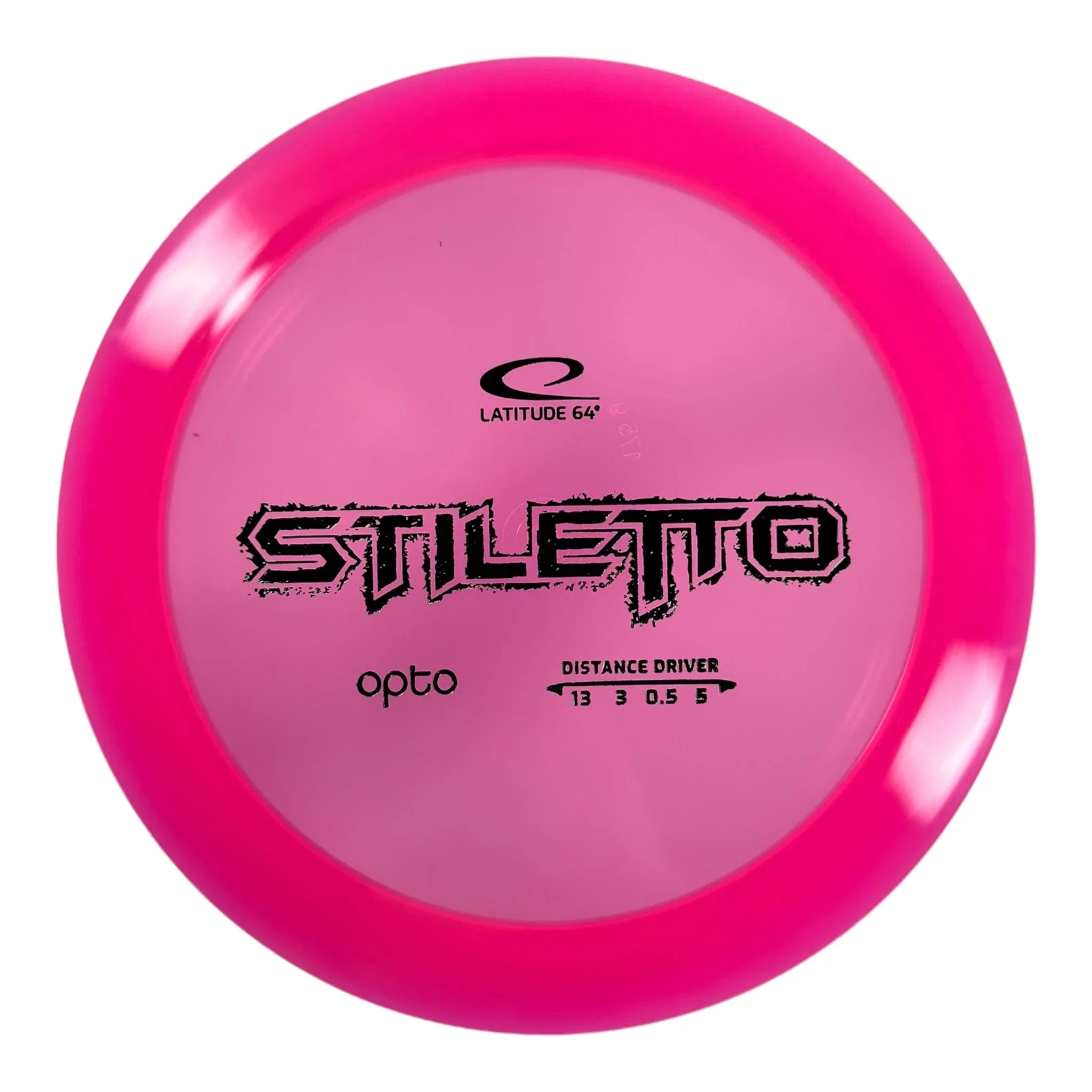 Latitude 64 Stiletto | Opto | Pink/Green 174 - 175g Disc Golf