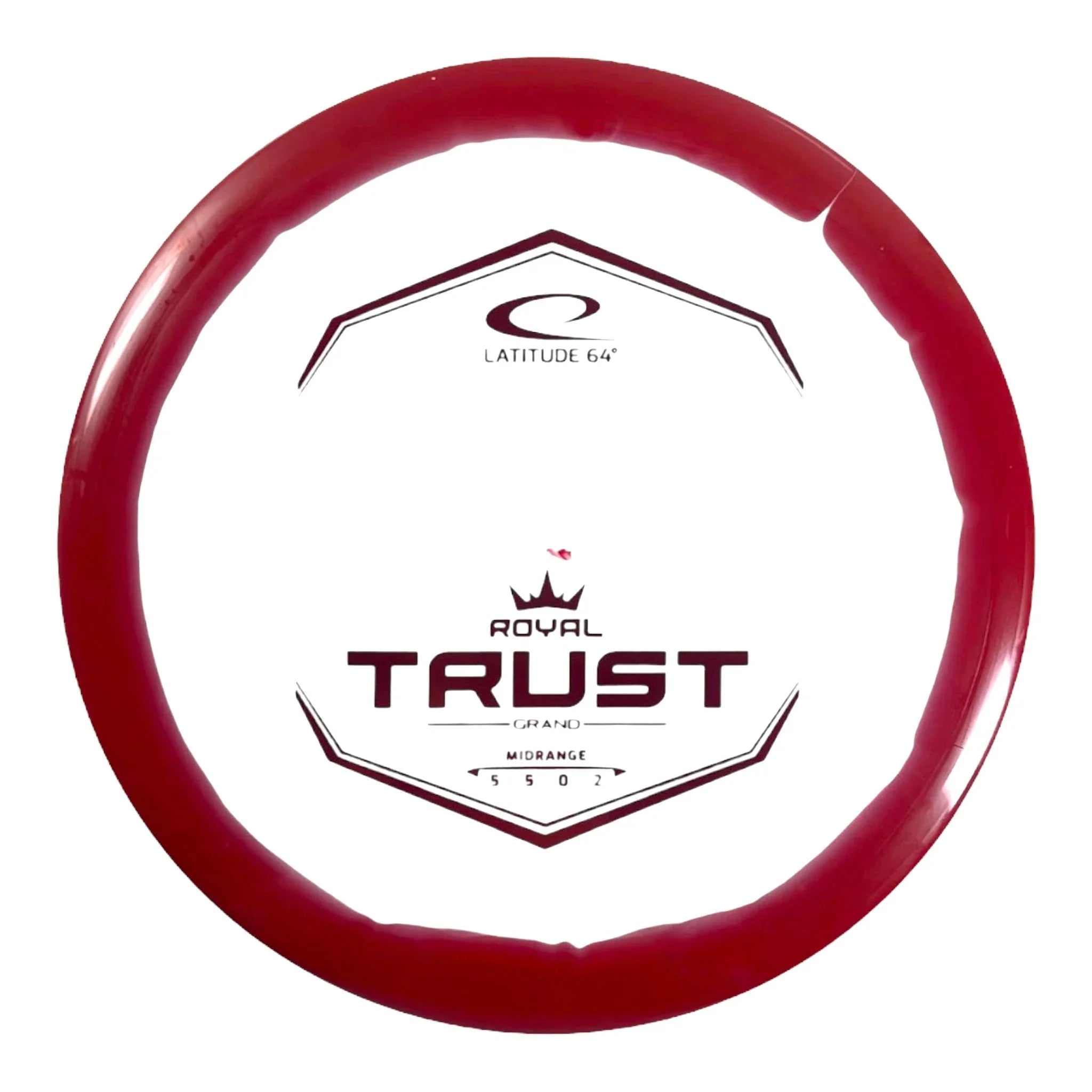 Latitude 64 Trust | Royal Grand Orbit | Red/Red 177 - 179g Disc Golf