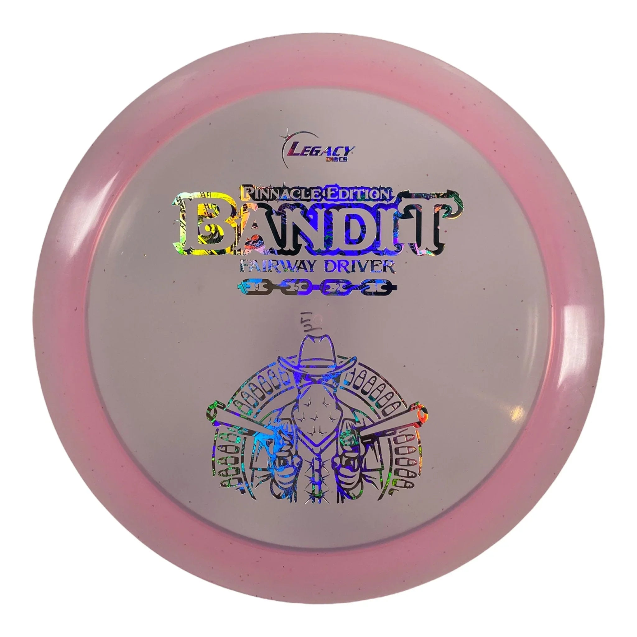 Legacy Discs Bandit | Pinnacle | Pink/Holo 174g Disc Golf