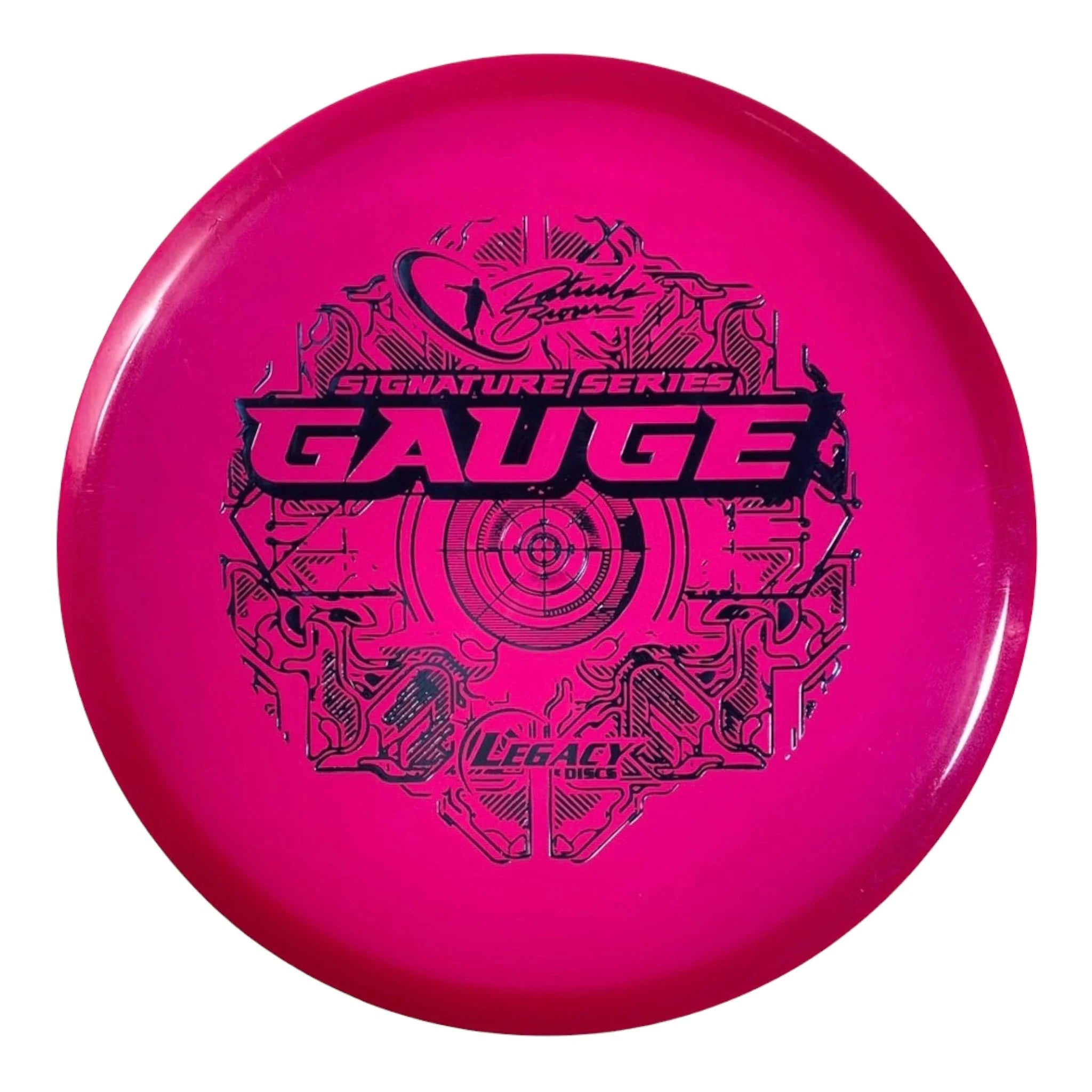 Legacy Discs Gauge | Honey Bee | Pink/Blue 180g Disc Golf