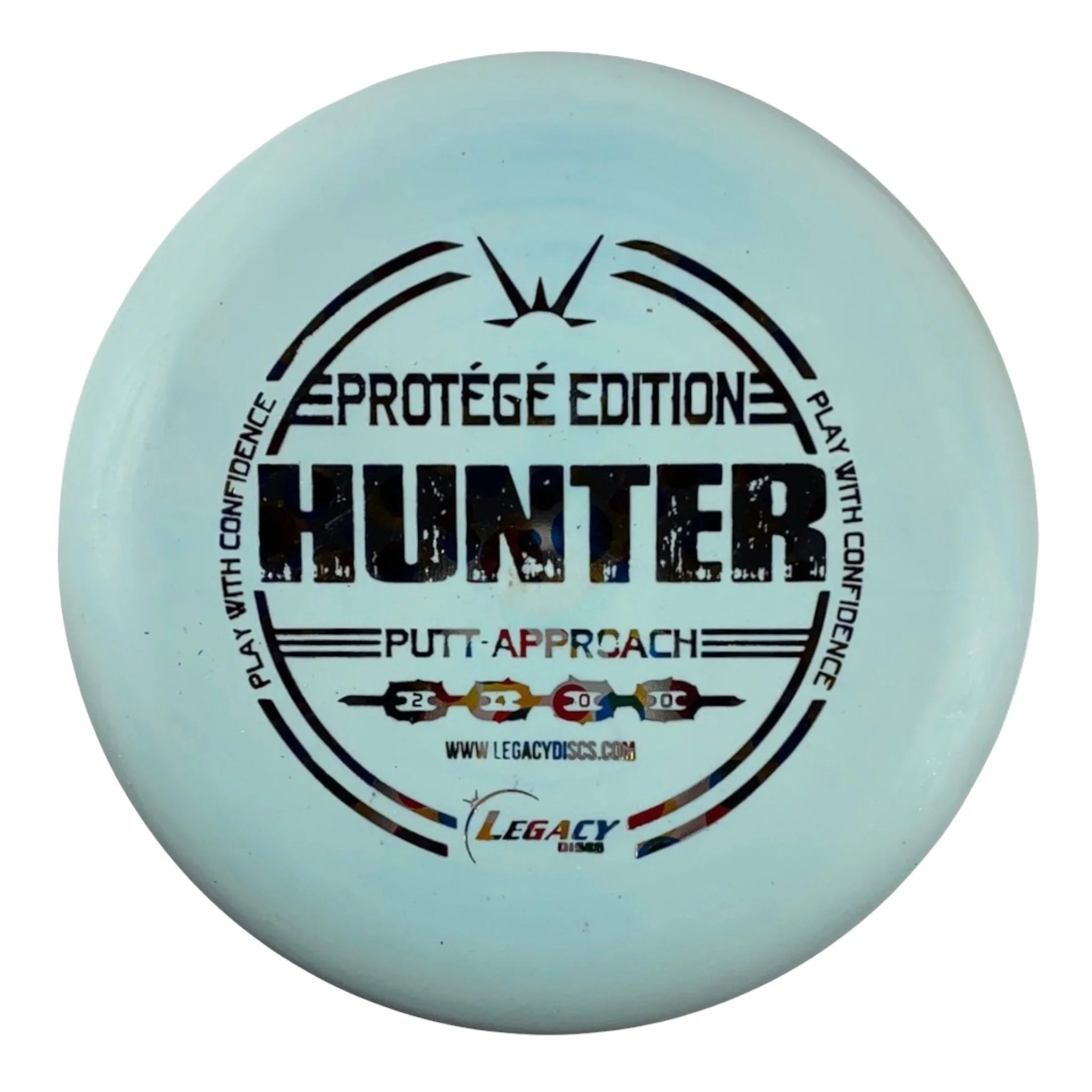 Legacy Discs Hunter | Protégé | Blue/Dots 175g Disc Golf