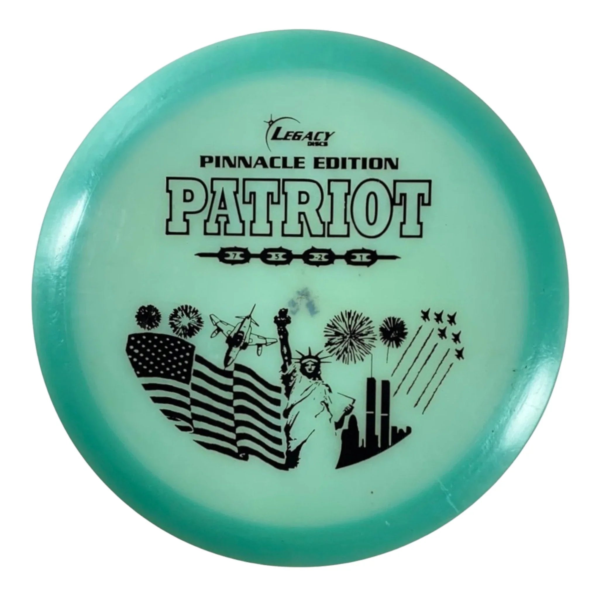Legacy Discs Patriot | Pinnacle | Blue/Black 166 - 170g Disc Golf