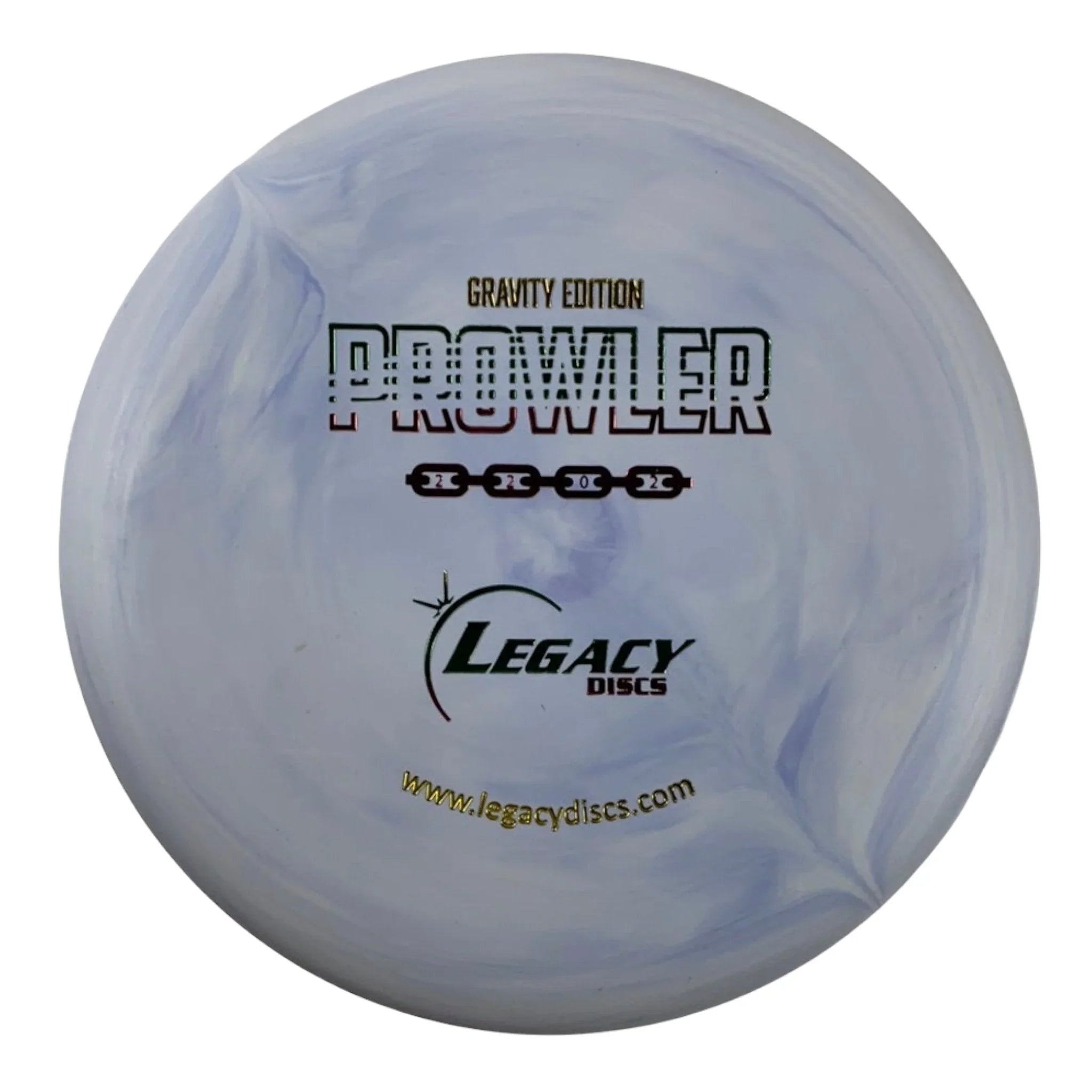Legacy Discs Prowler | Gravity | Blue/Rasta 175g Disc Golf