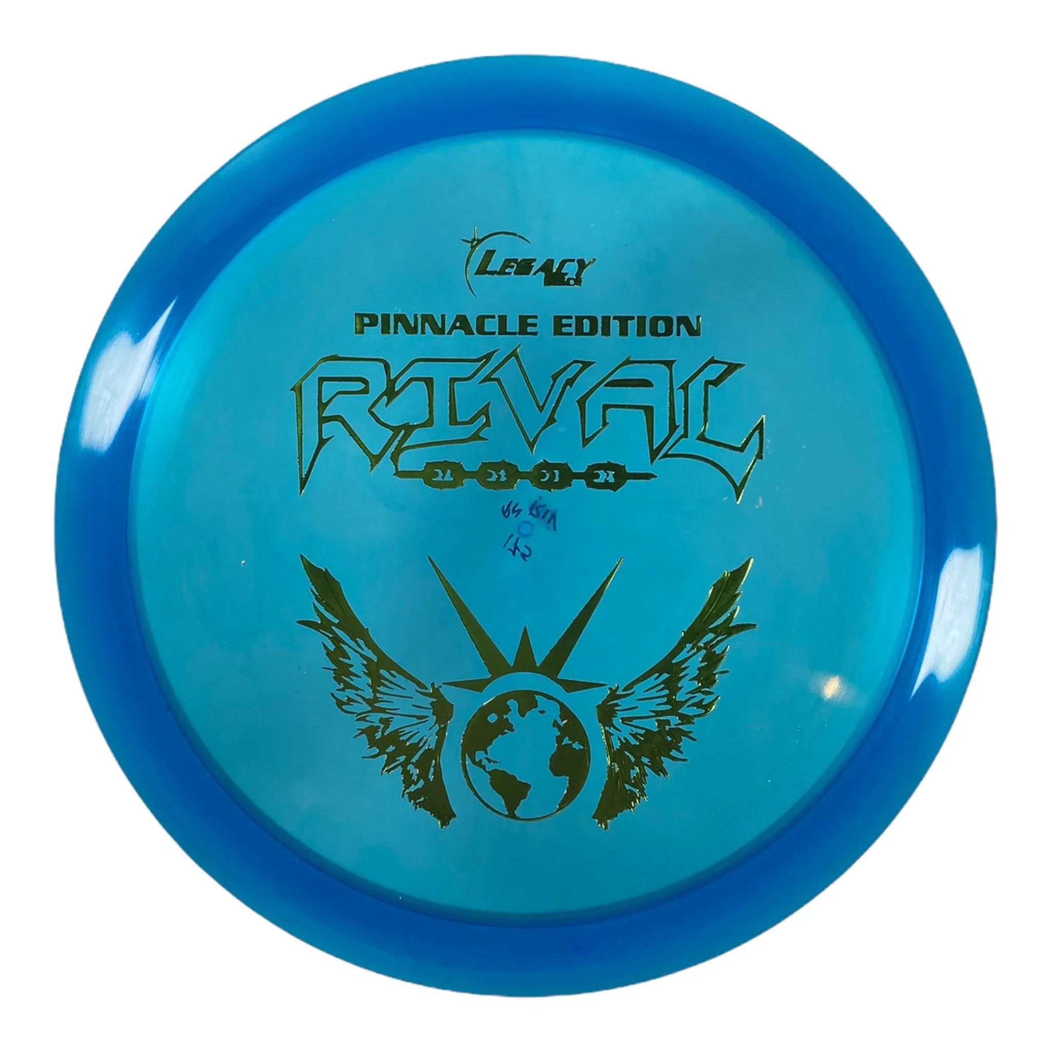 Legacy Discs Rival | Pinnacle | Blue/Green 175g Disc Golf