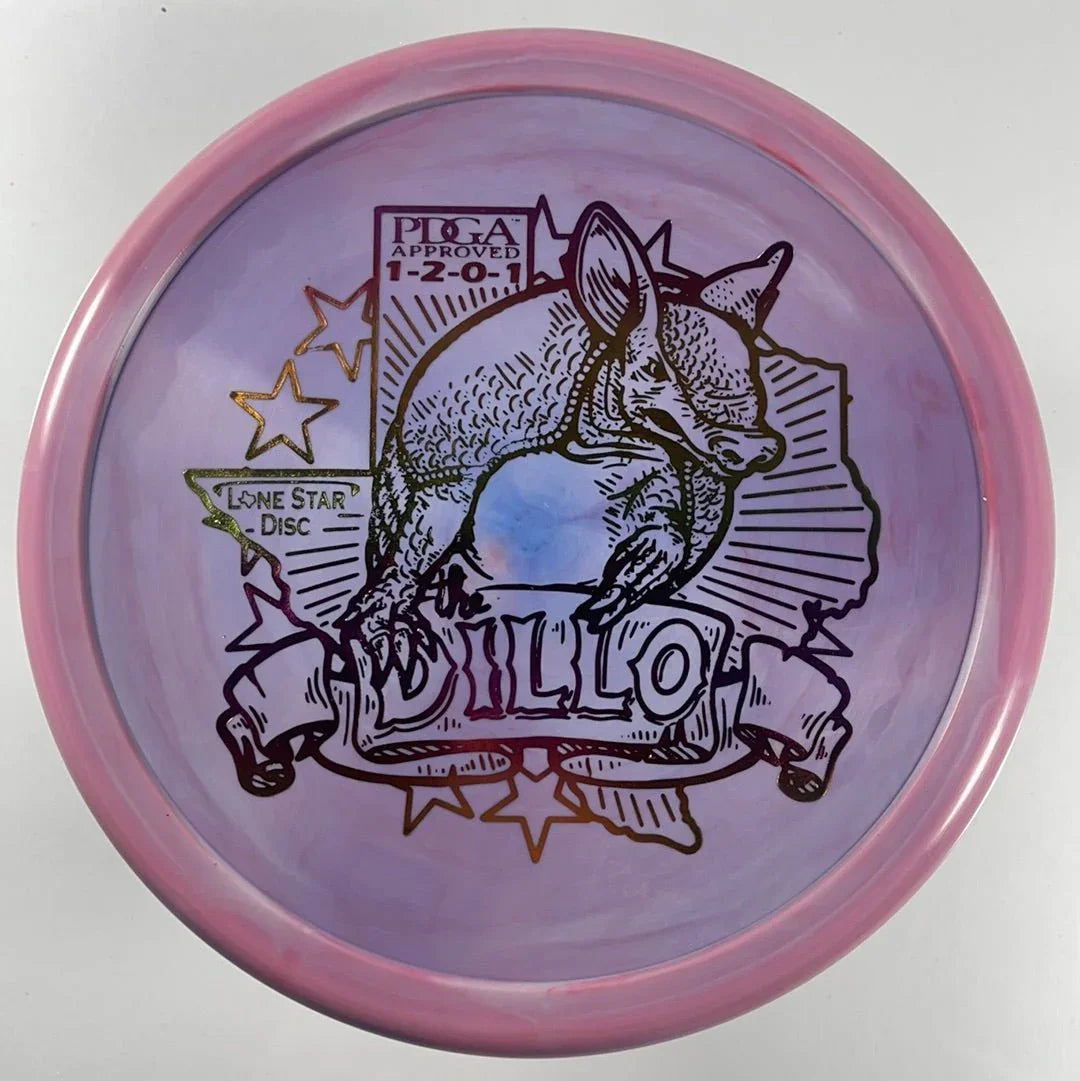 Lone Star Disc Armadillo | Alpha | Pink/Pink 174g Disc Golf