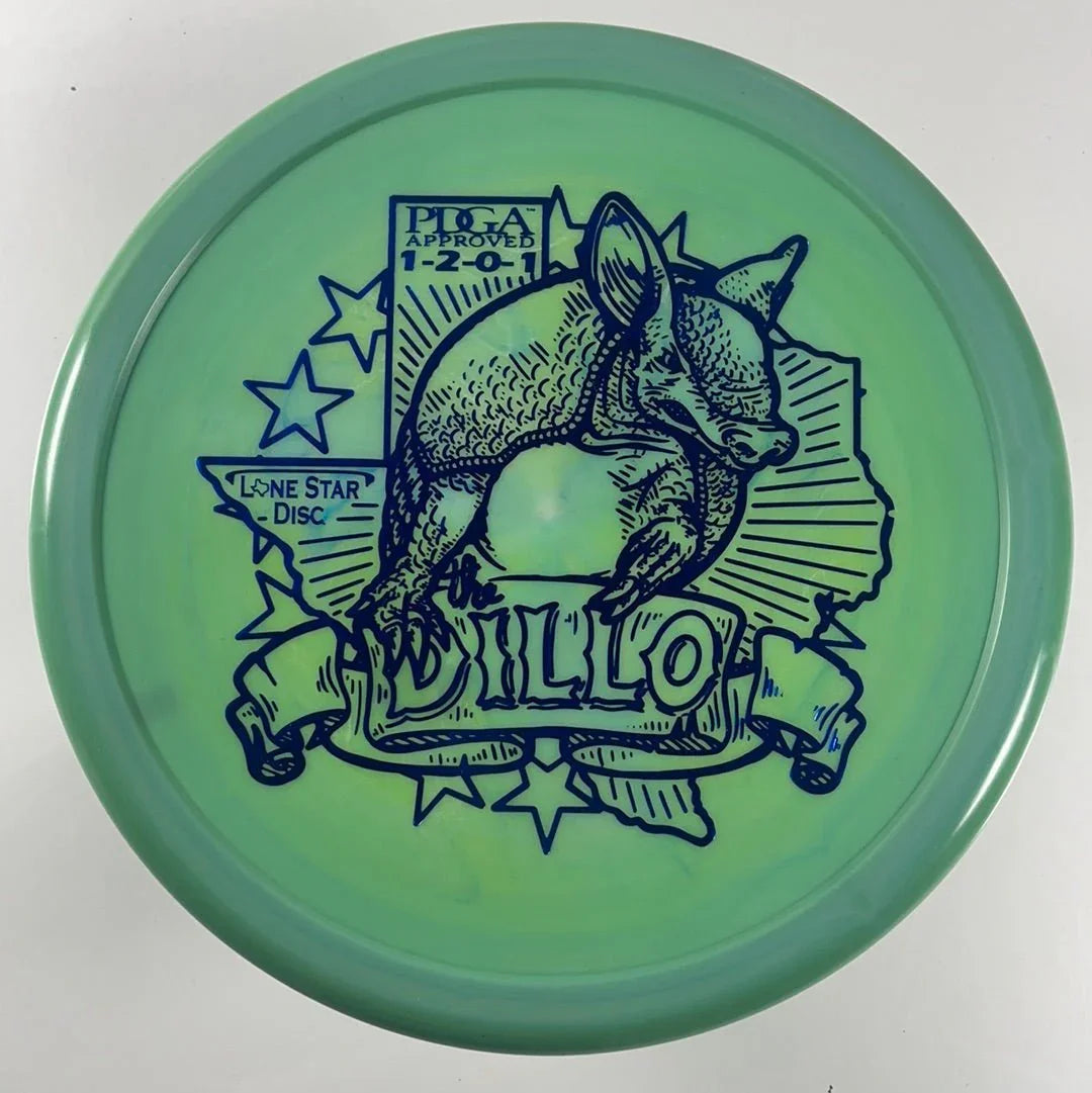 Lone Star Disc Armadillo | Bravo | Green/Blue 173g Disc Golf