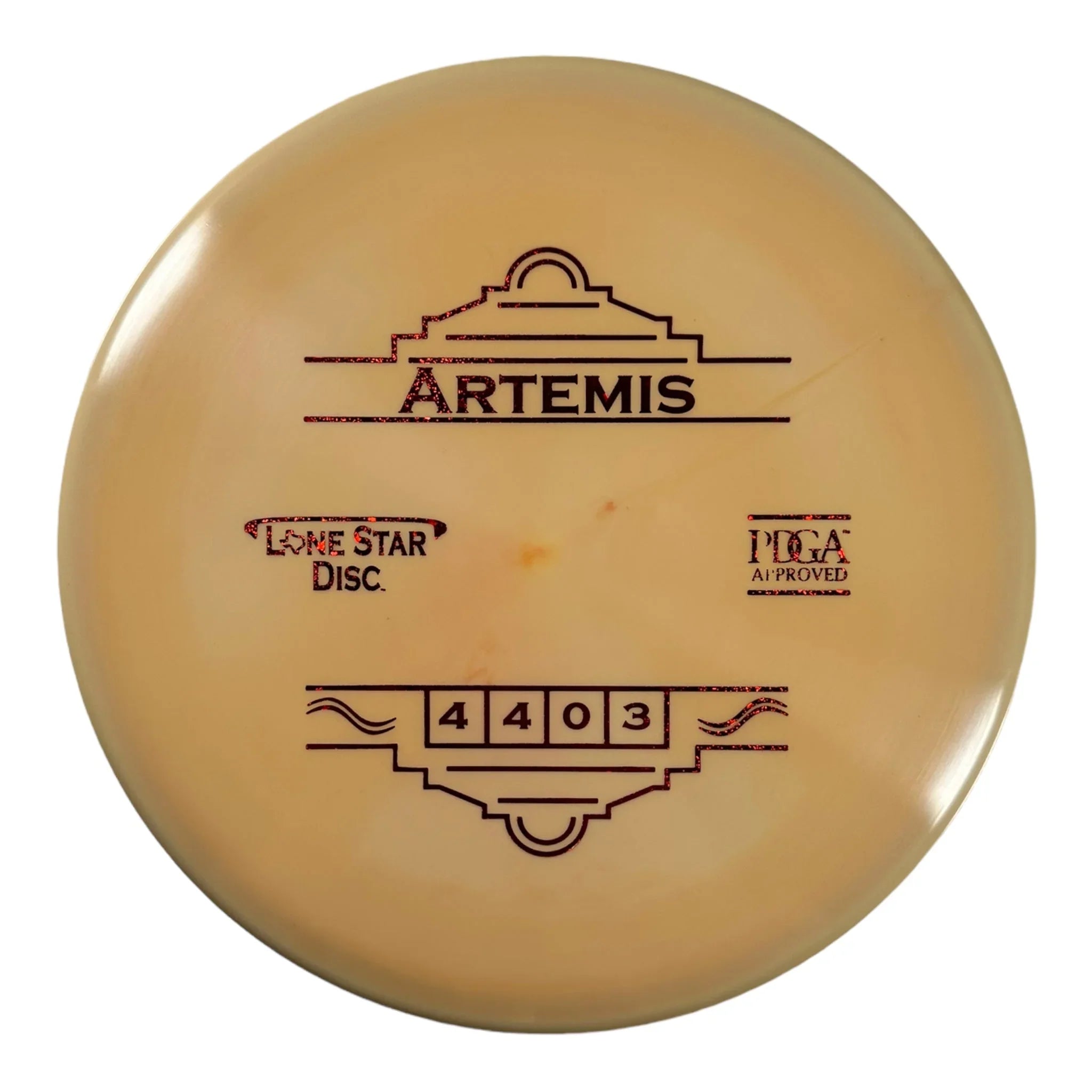 Lone Star Disc Artemis | Bravo | Tan/Red 171g Disc Golf