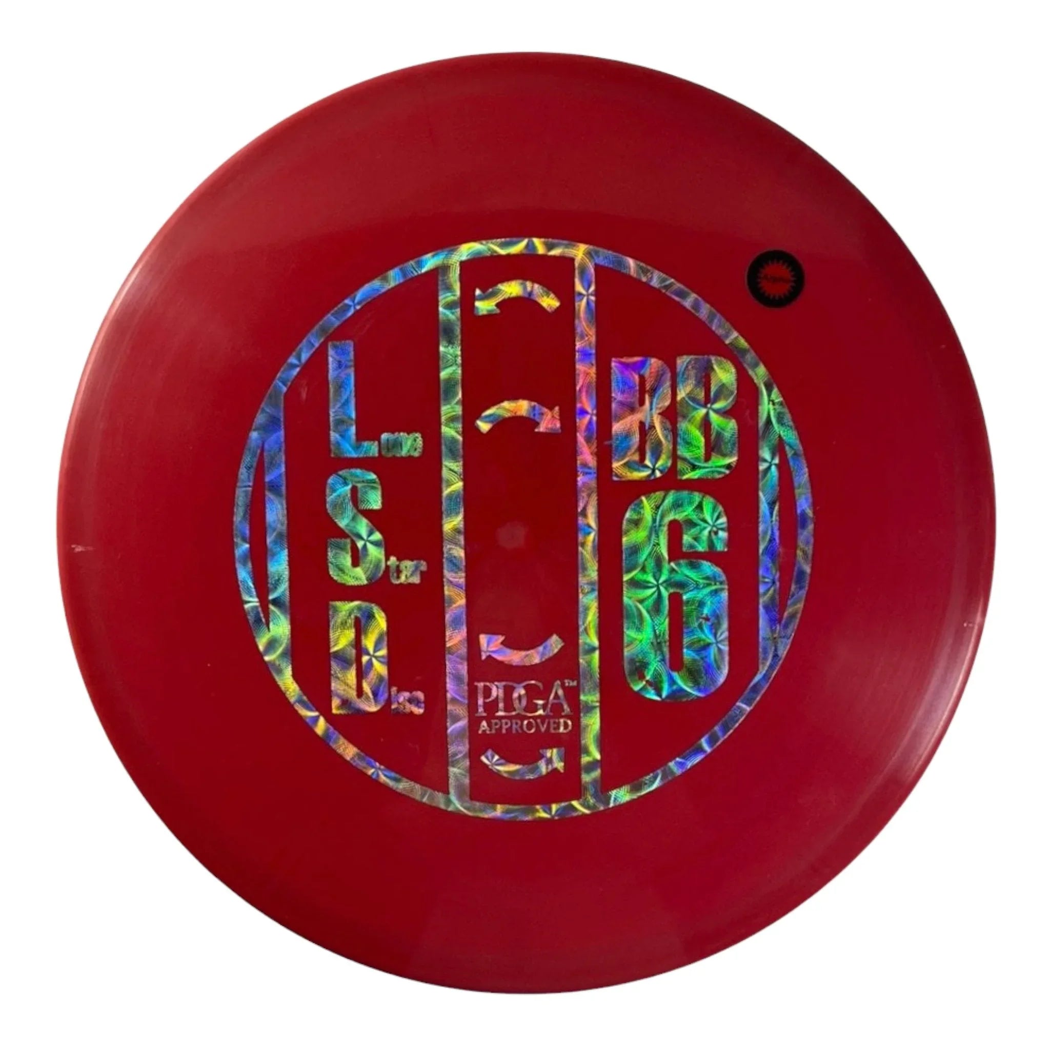 Lone Star Disc BB6 | Alpha | Pink/Holo 169g Disc Golf
