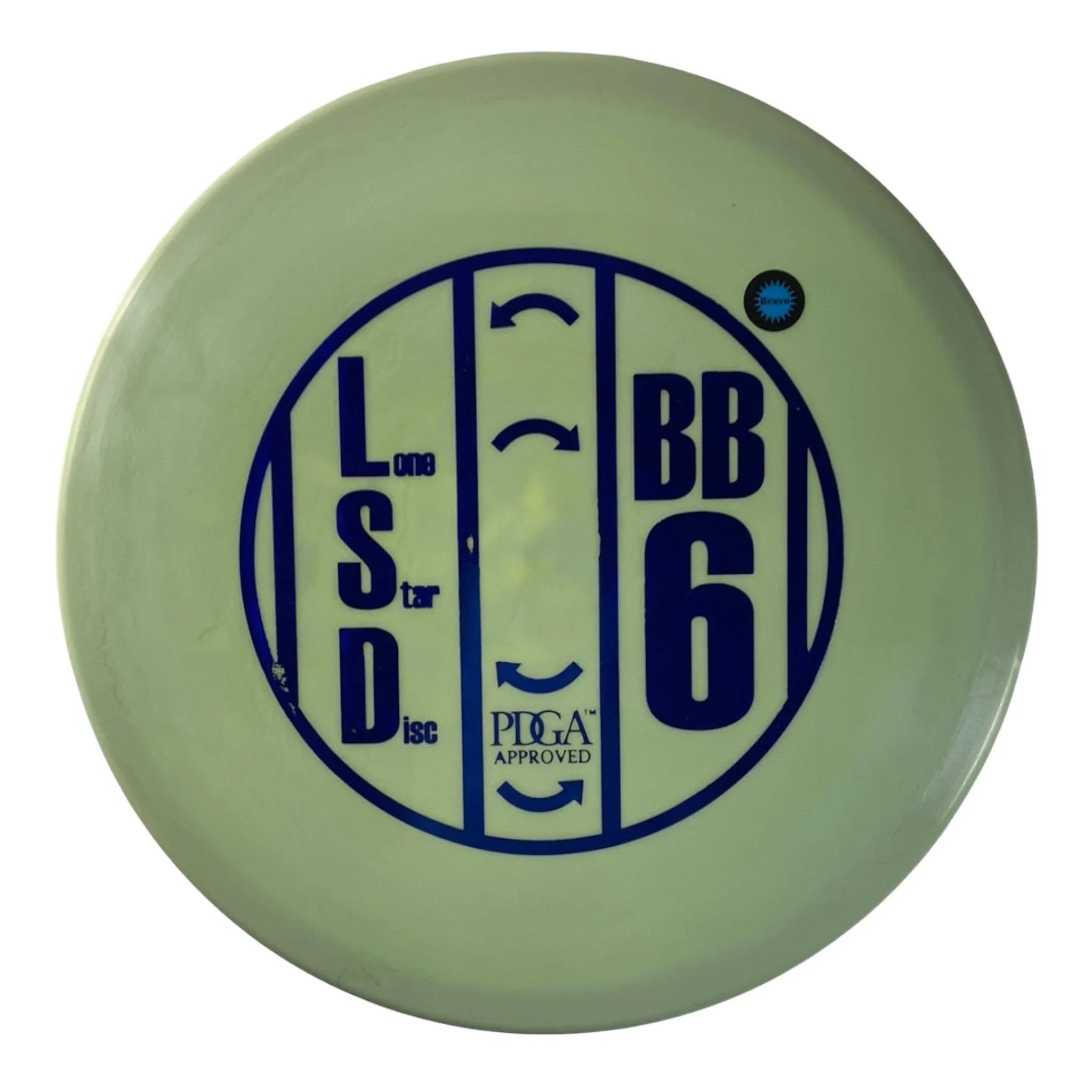 Lone Star Disc BB6 | Bravo | Green/Blue 171g Disc Golf