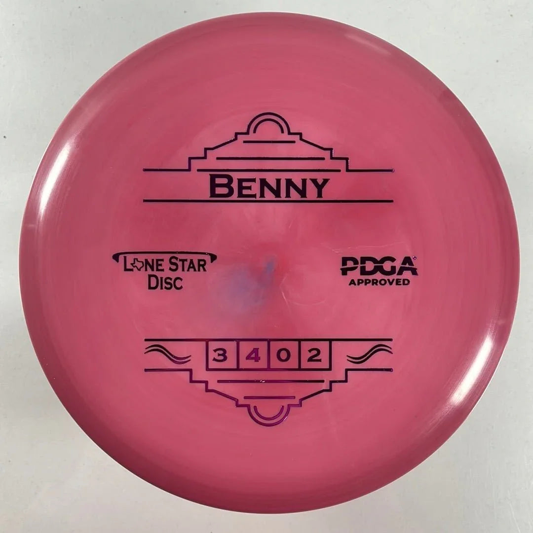 Lone Star Disc Benny | Bravo | Pink/Red 173g Disc Golf