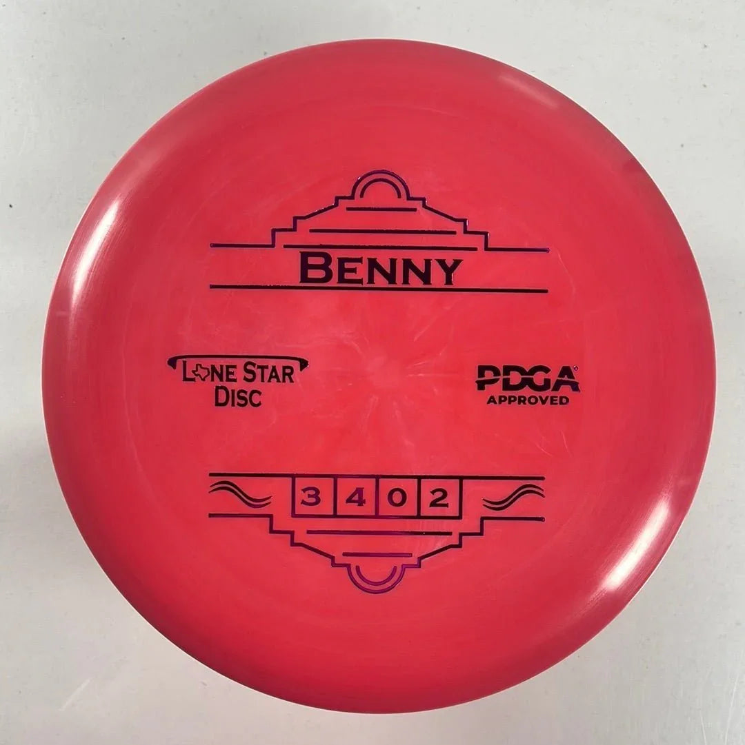 Lone Star Disc Benny | Bravo | Red/Pink 173g Disc Golf