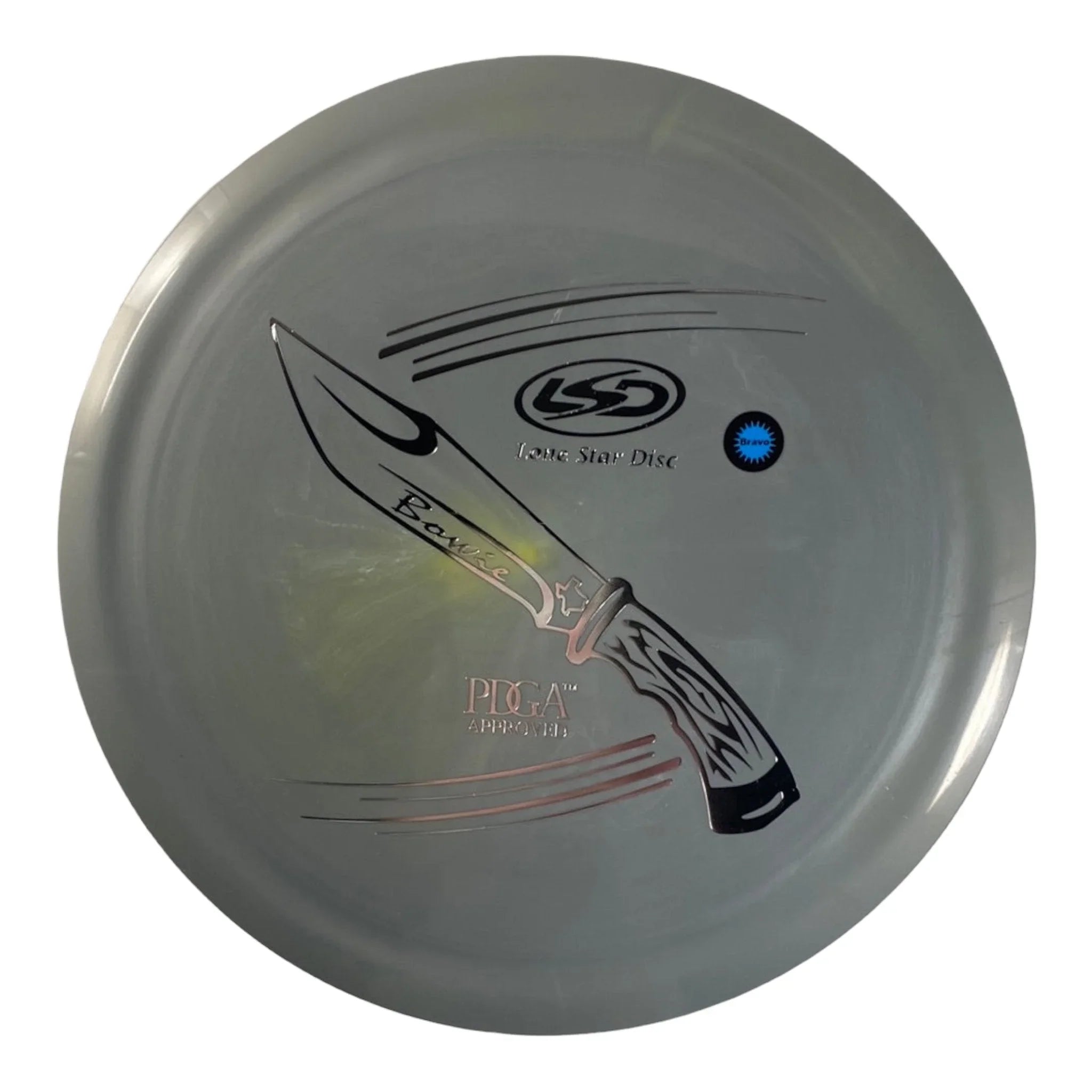 Lone Star Disc Bowie | Bravo | Grey/Silver 172g Disc Golf