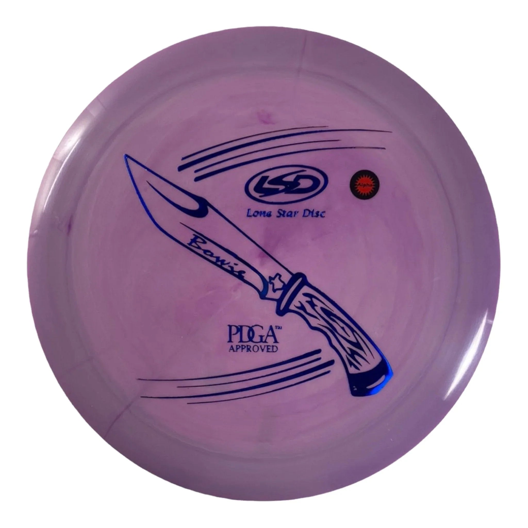 Lone Star Disc Bowie | Bravo | Purple/Blue 168g Disc Golf