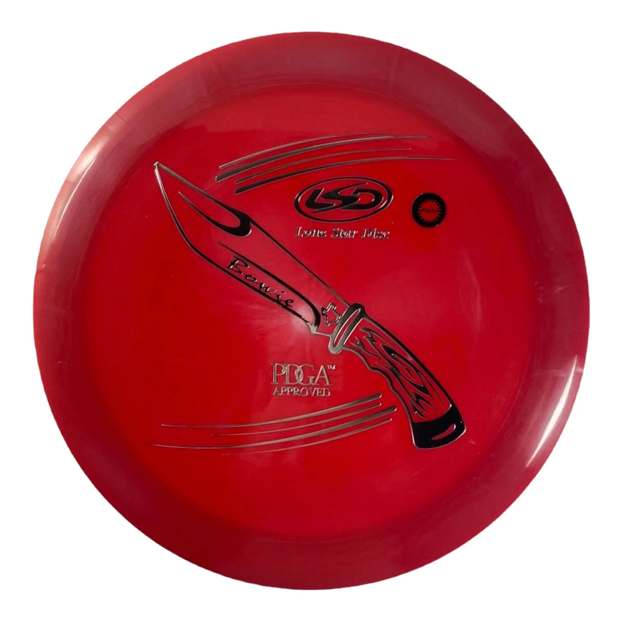 Lone Star Disc Bowie | Bravo | Red/Silver 174g Disc Golf