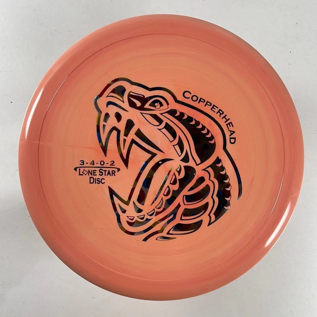 Lone Star Disc Copperhead | Alpha | Orange/Confetti 174g Disc Golf