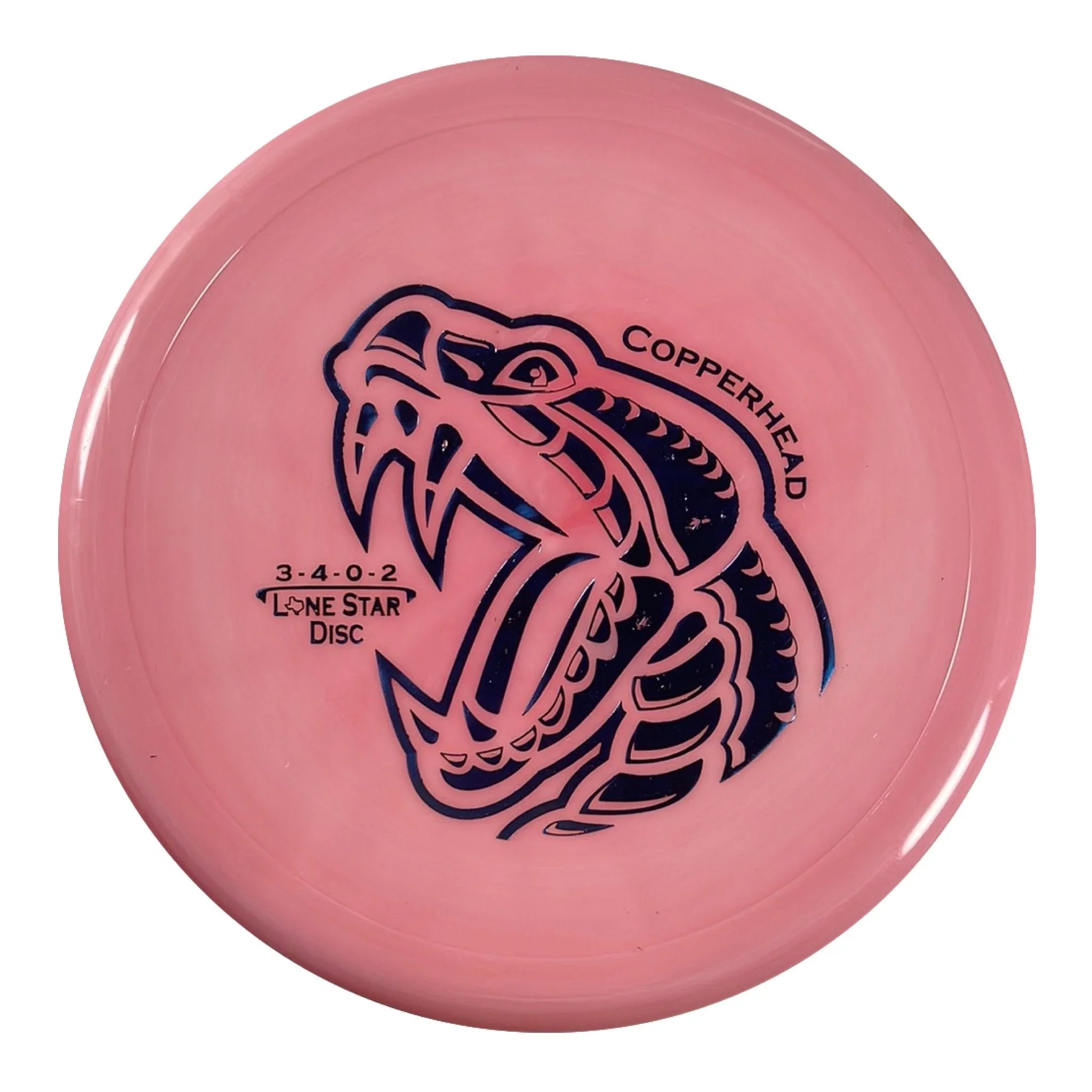 Lone Star Disc Copperhead | Alpha | Pink/Blue 174g Disc Golf