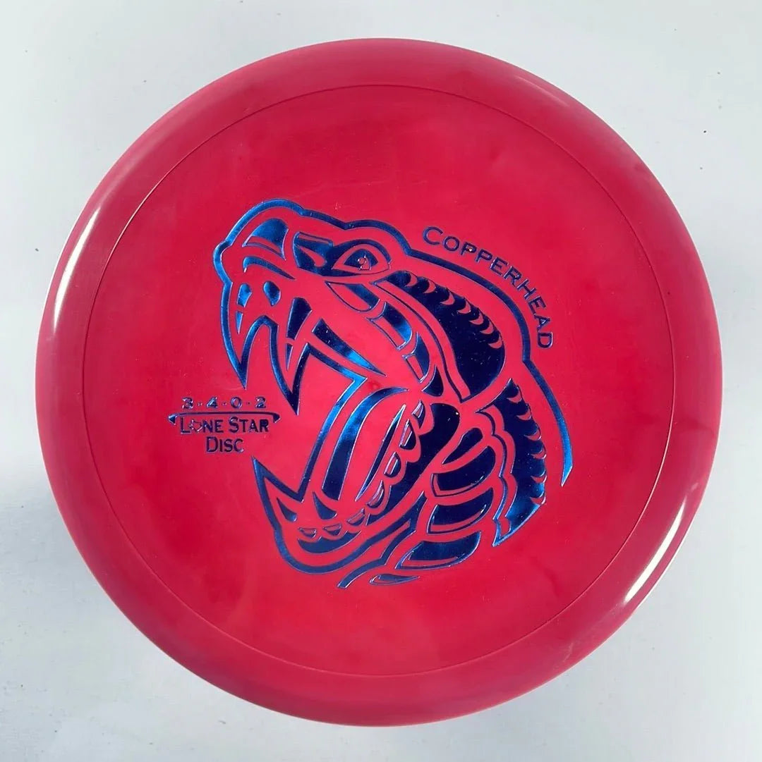 Lone Star Disc Copperhead | Bravo | Red/Blue 177g Disc Golf