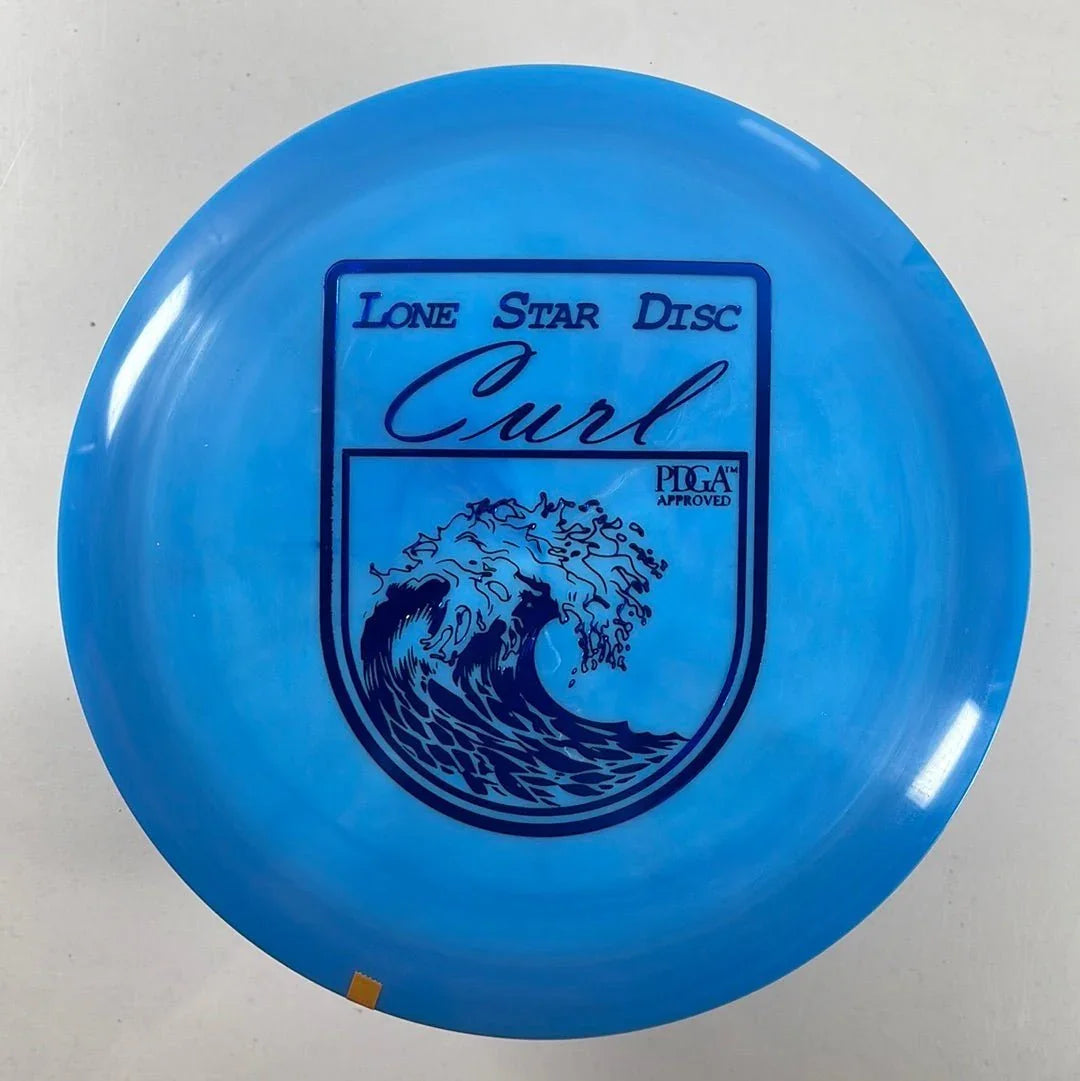 Lone Star Disc Curl | Bravo | Blue/Blue 174g Disc Golf