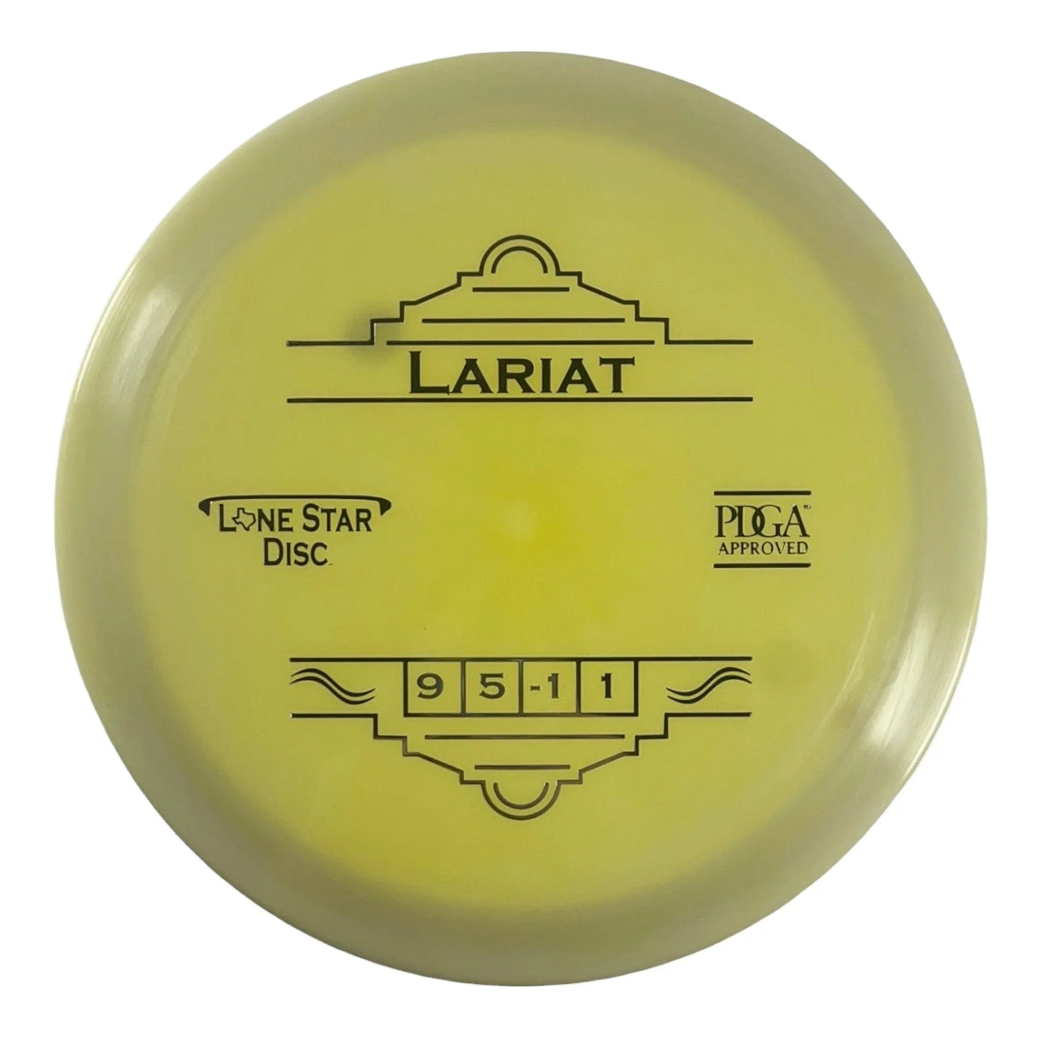 Lone Star Disc Lariat | Bravo | Yellow/Silver 172g Disc Golf