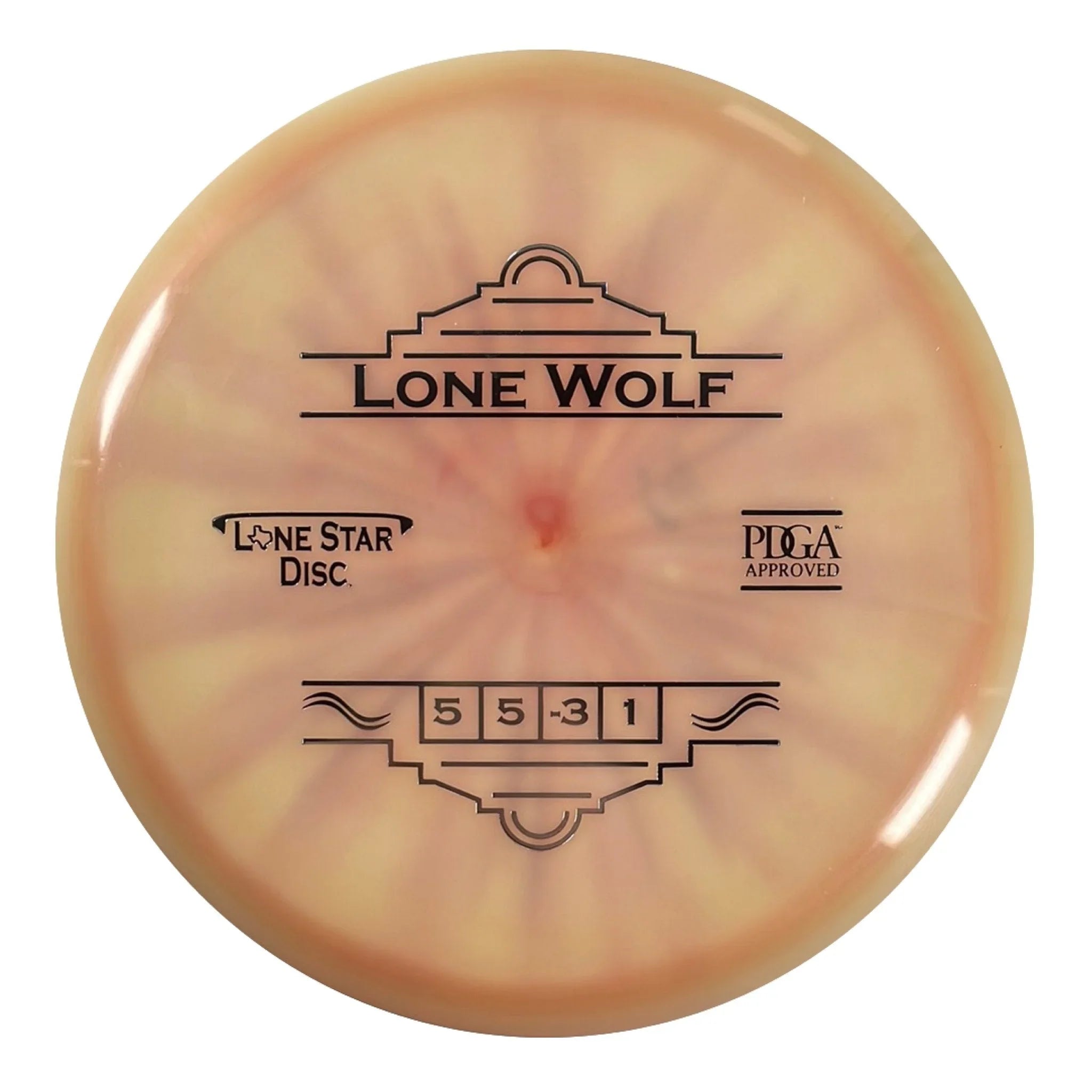 Lone Star Disc Lone Wolf | Alpha | Pink/Silver 173g Disc Golf