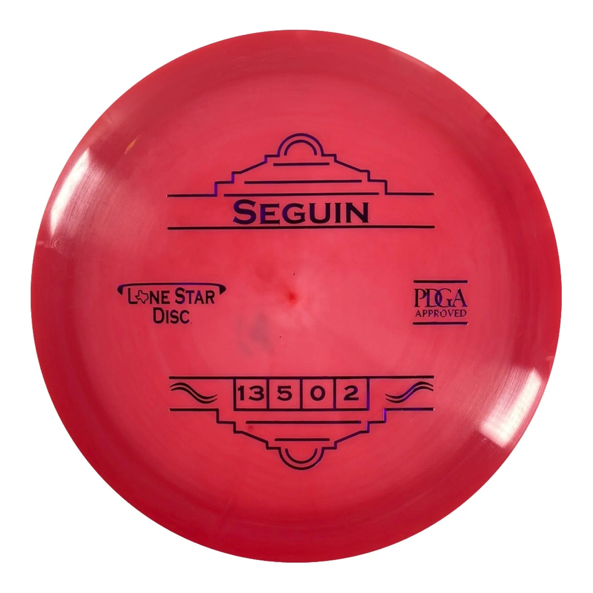 Lone Star Disc Seguin | Alpha | Red/Purple 174g Disc Golf