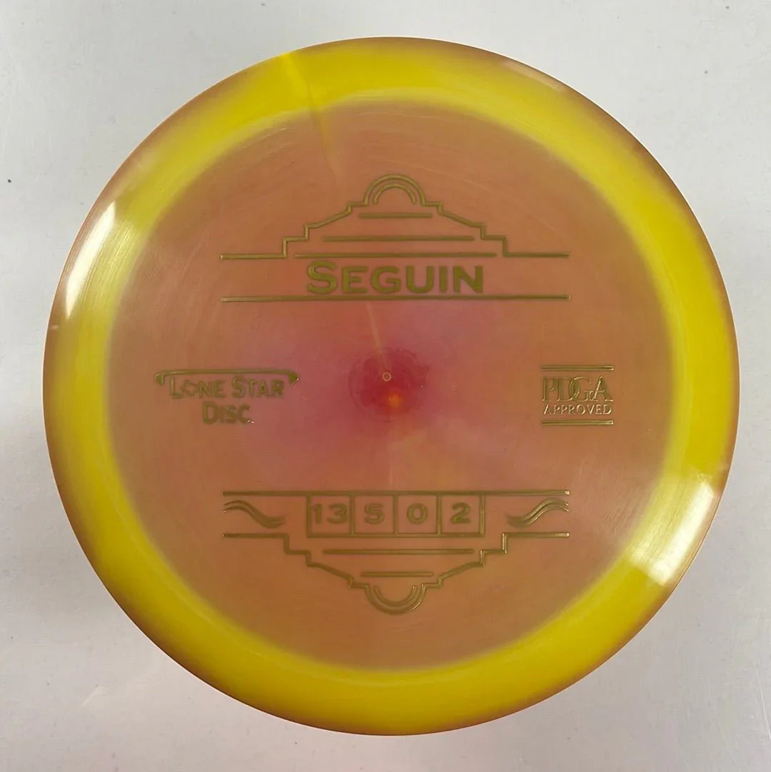 Lone Star Disc Seguin | Alpha | Yellow/Gold 173g Disc Golf