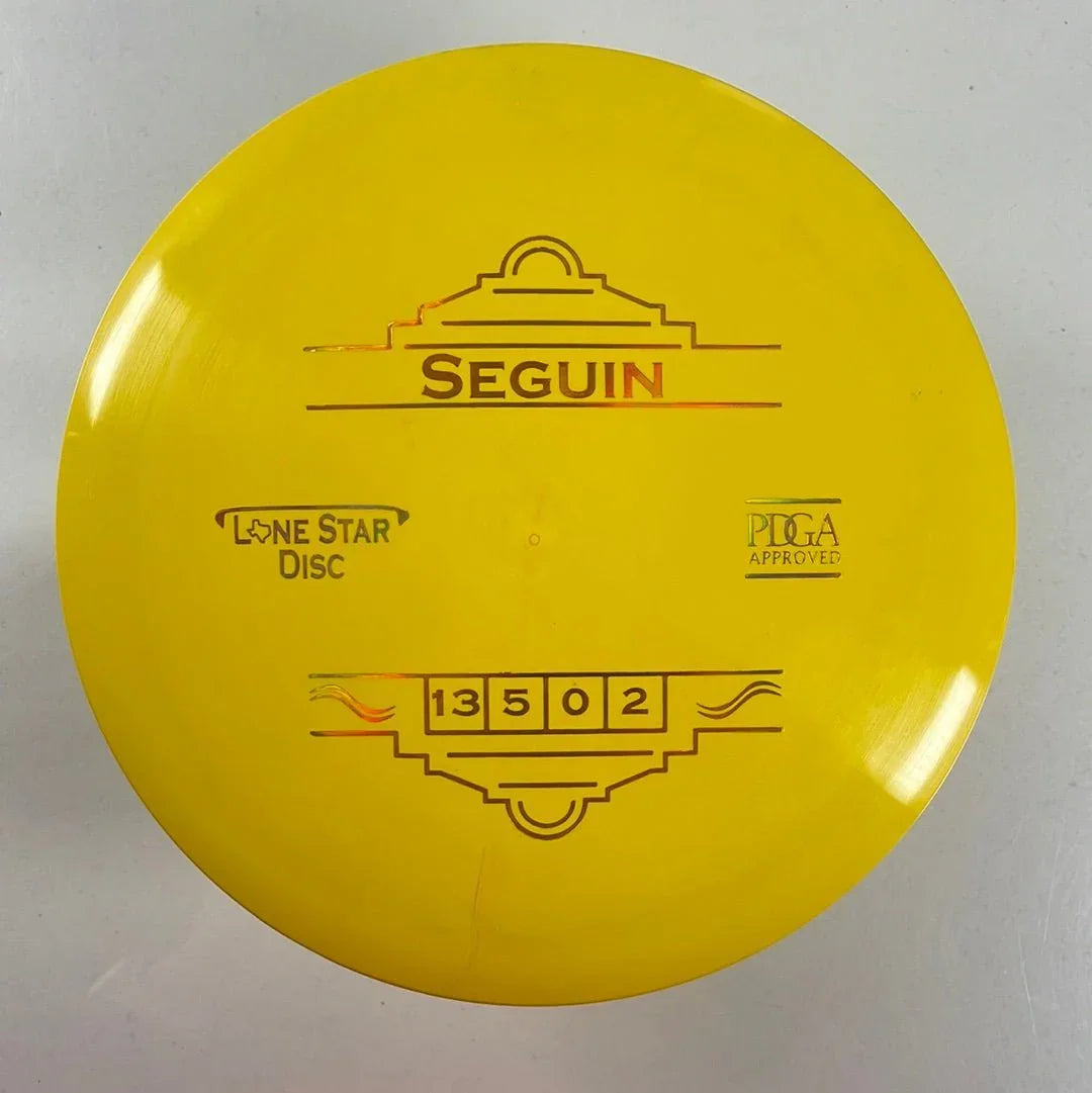 Lone Star Disc Seguin | Alpha | Yellow/Gold 174 - 175g Disc Golf