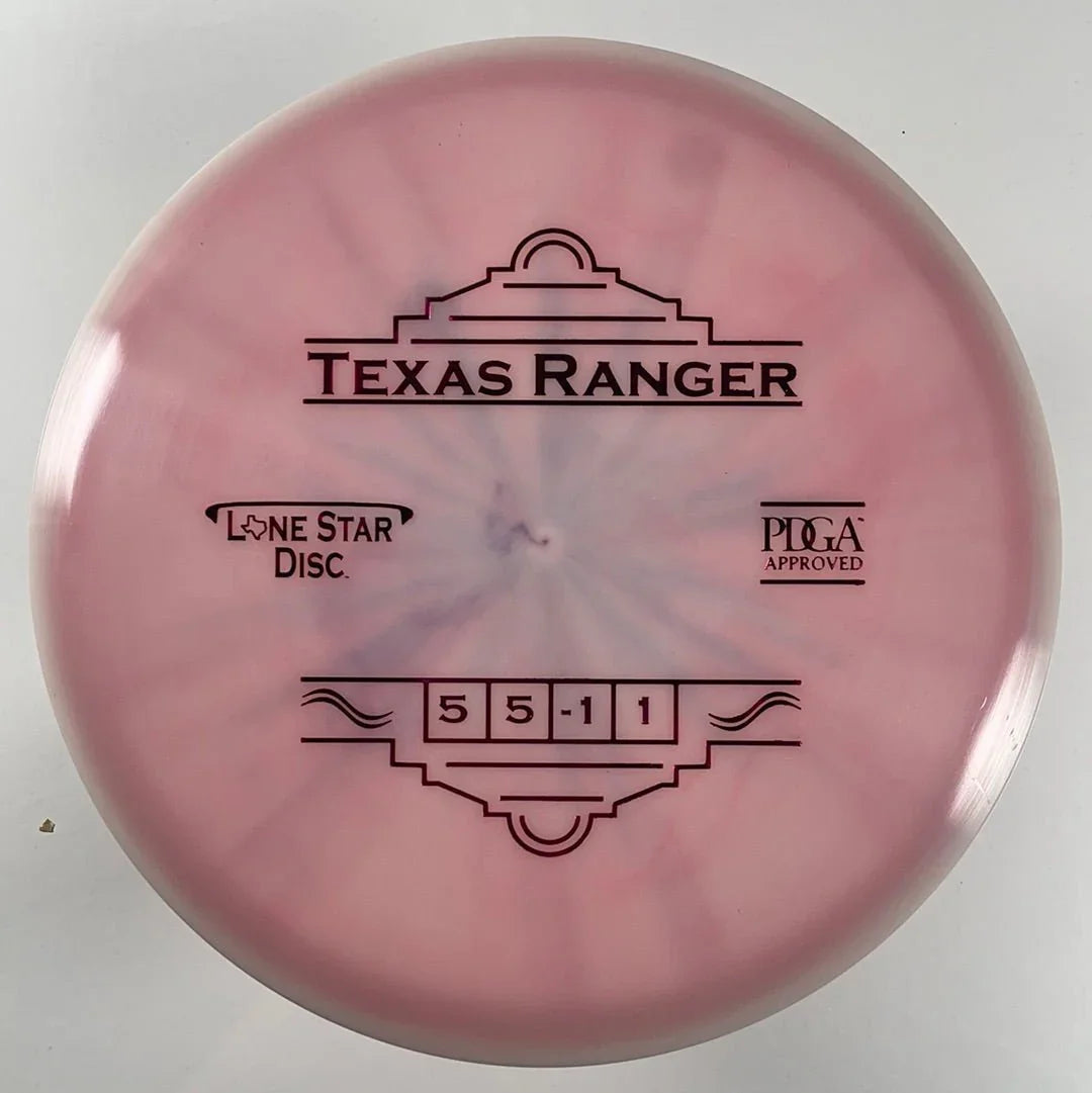 Lone Star Disc Texas Ranger | Bravo | Pink/Pink 173g Disc Golf