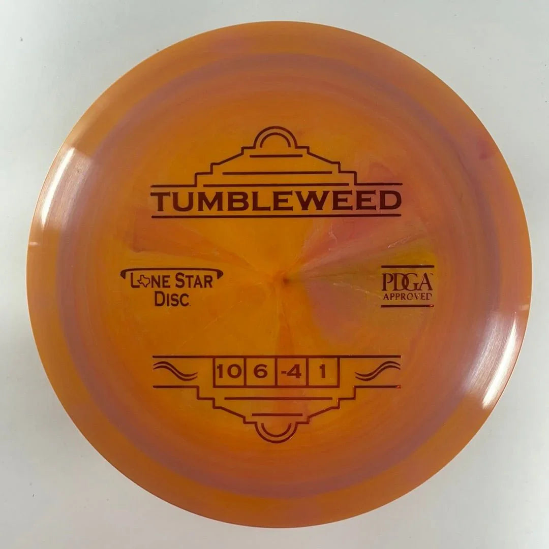 Lone Star Disc Tumbleweed | Alpha | Orange/Red 173g Disc Golf