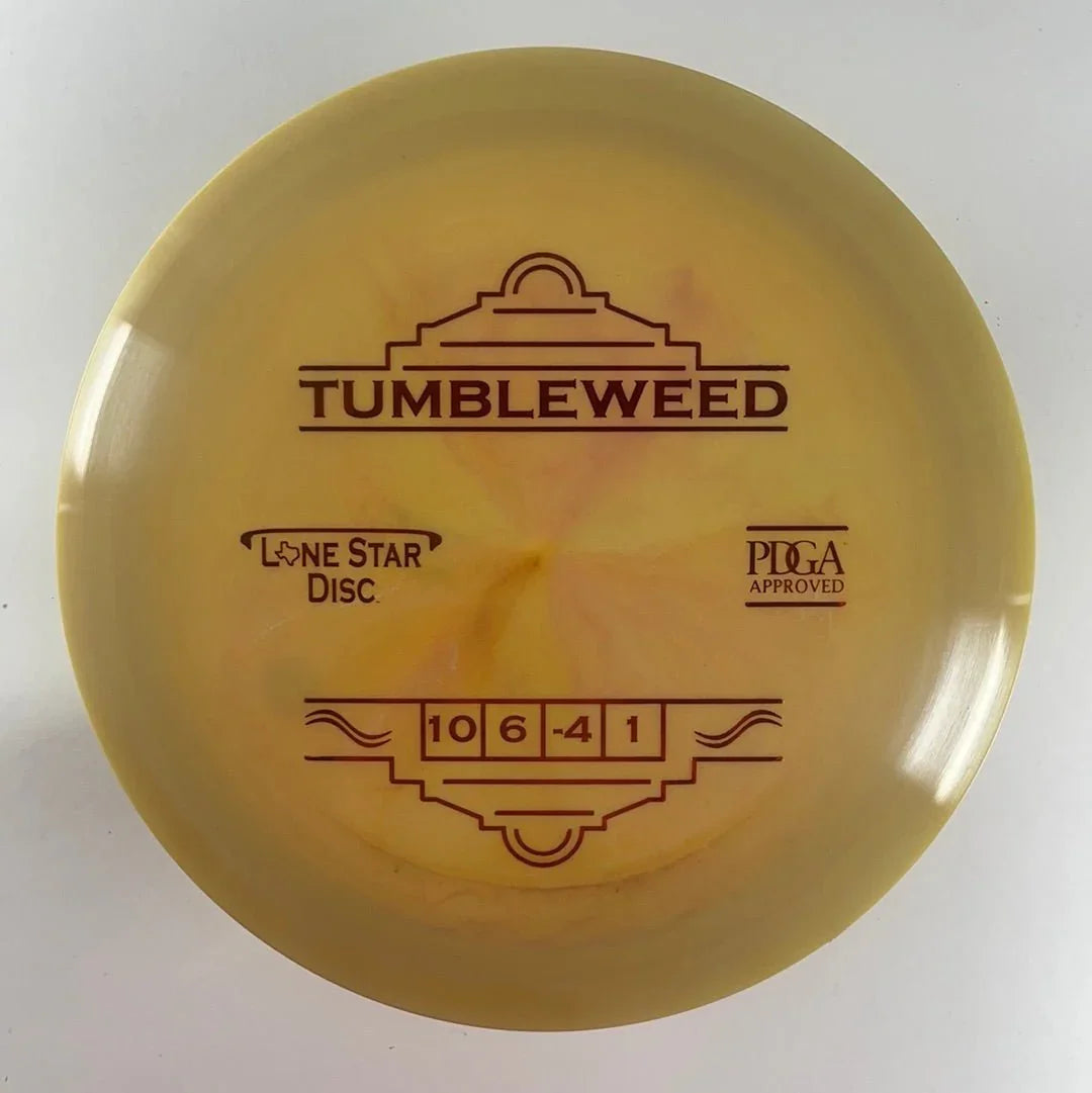 Lone Star Disc Tumbleweed | Alpha | Yellow/Red 174g Disc Golf