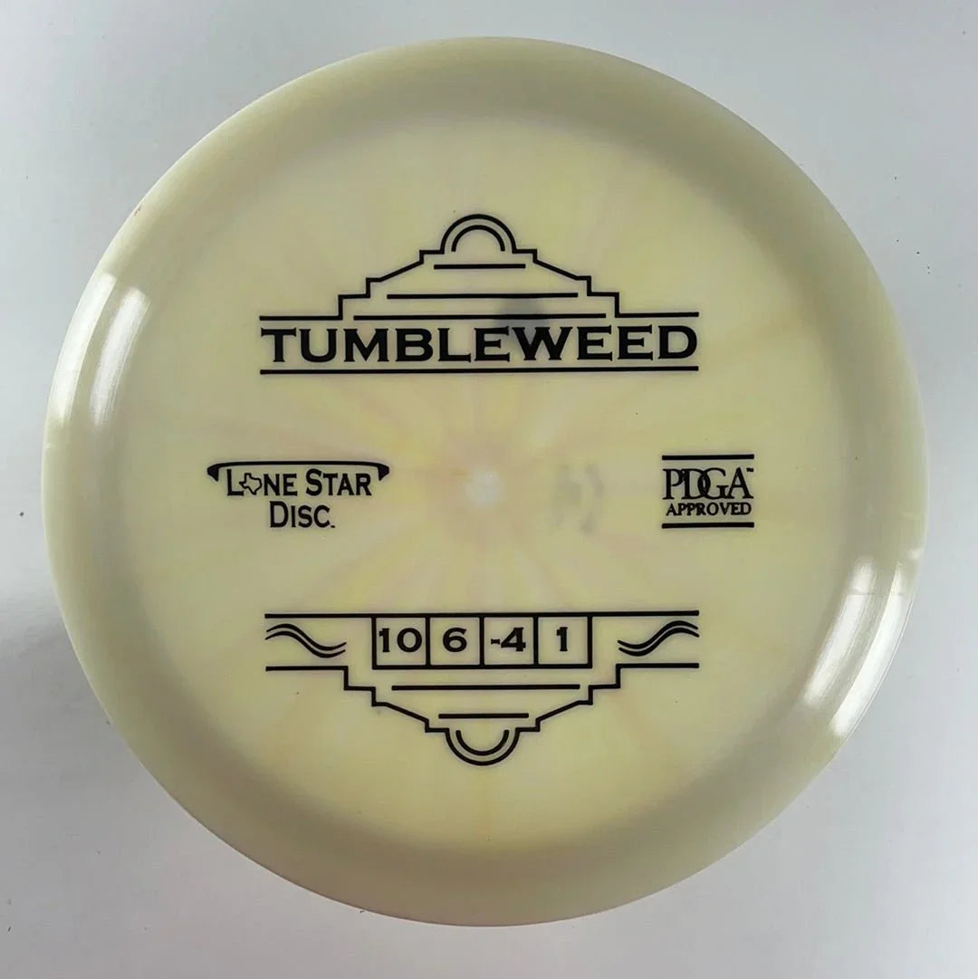 Lone Star Discs Tumbleweed | Bravo | White/Black 172g Disc Golf