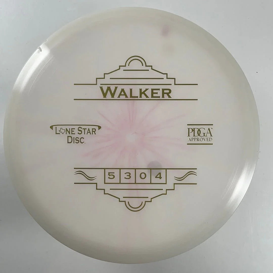 Lone Star Disc Walker | Bravo | White/Gold 169g Disc Golf