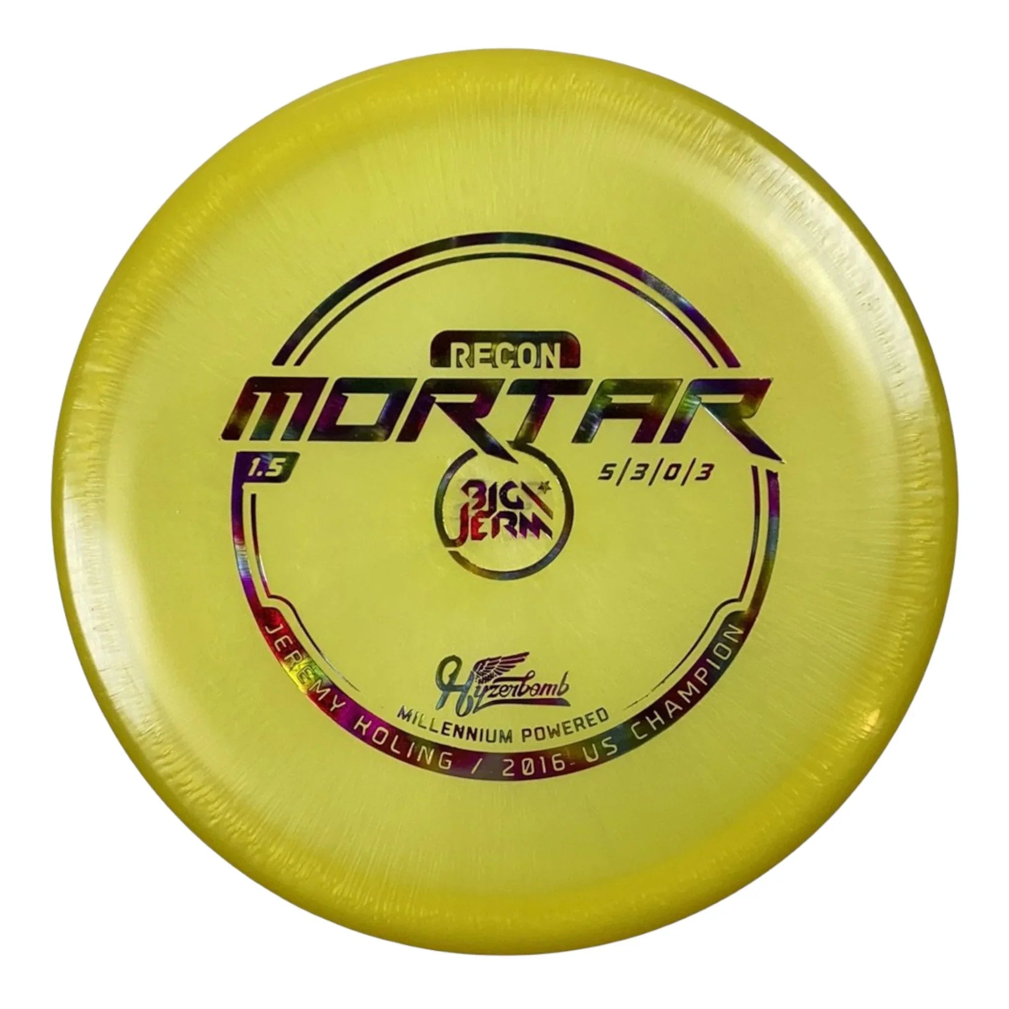 Millennium Golf Discs Aurora MS | Quantum | Neon/Rainbow 171g Disc Golf