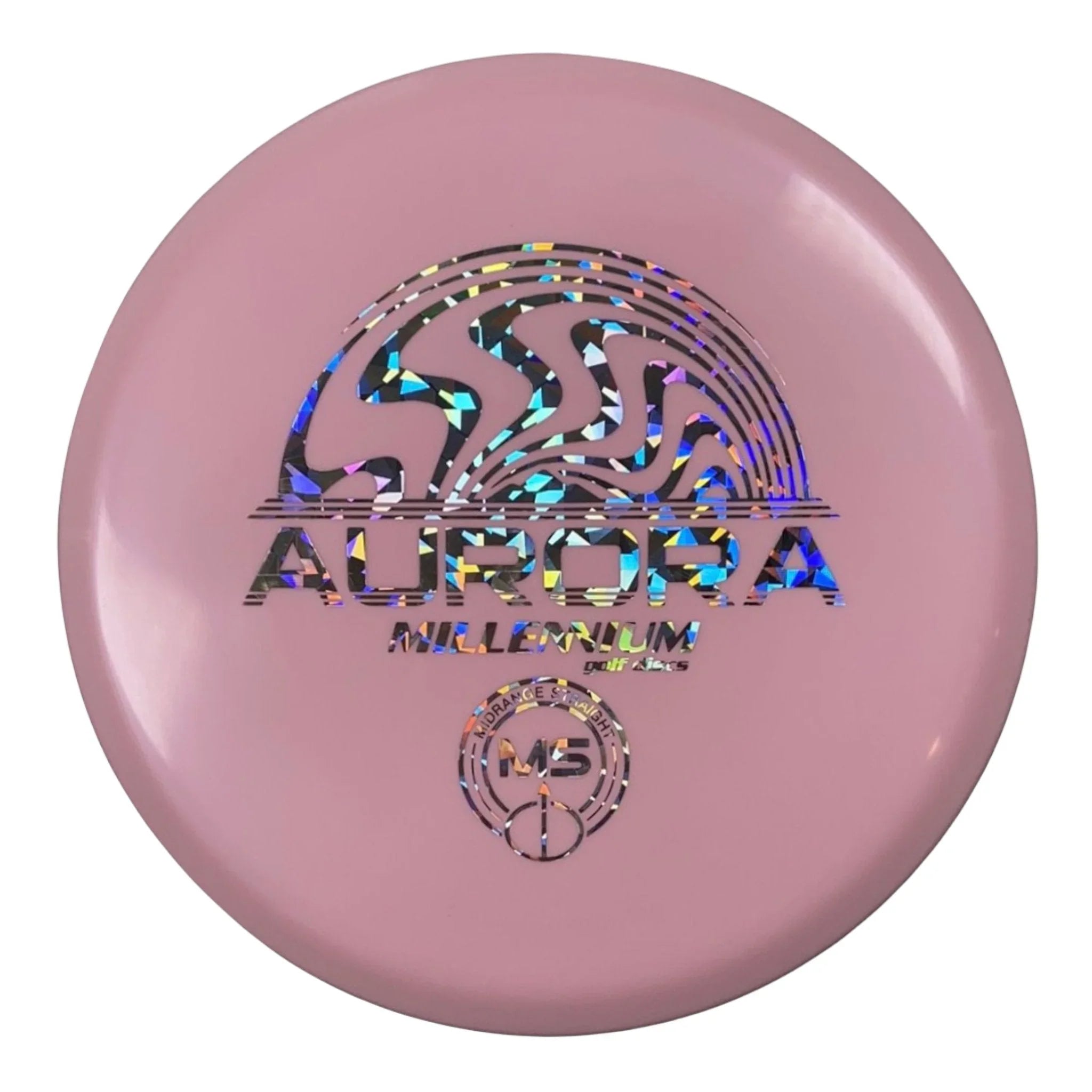 Millennium Golf Discs Aurora MS | Standard | Pink/Holo 170 - 171g Disc Golf