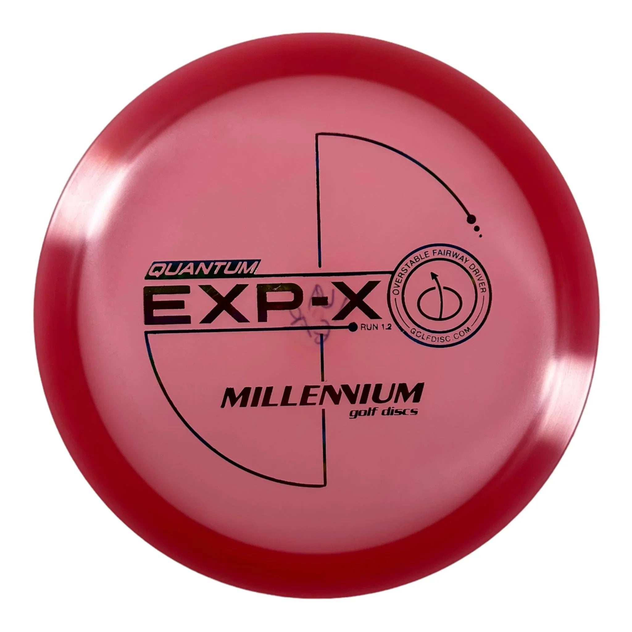 Millennium Golf Discs EXP - X | Quantum | Red/Rainbow 169g Disc Golf