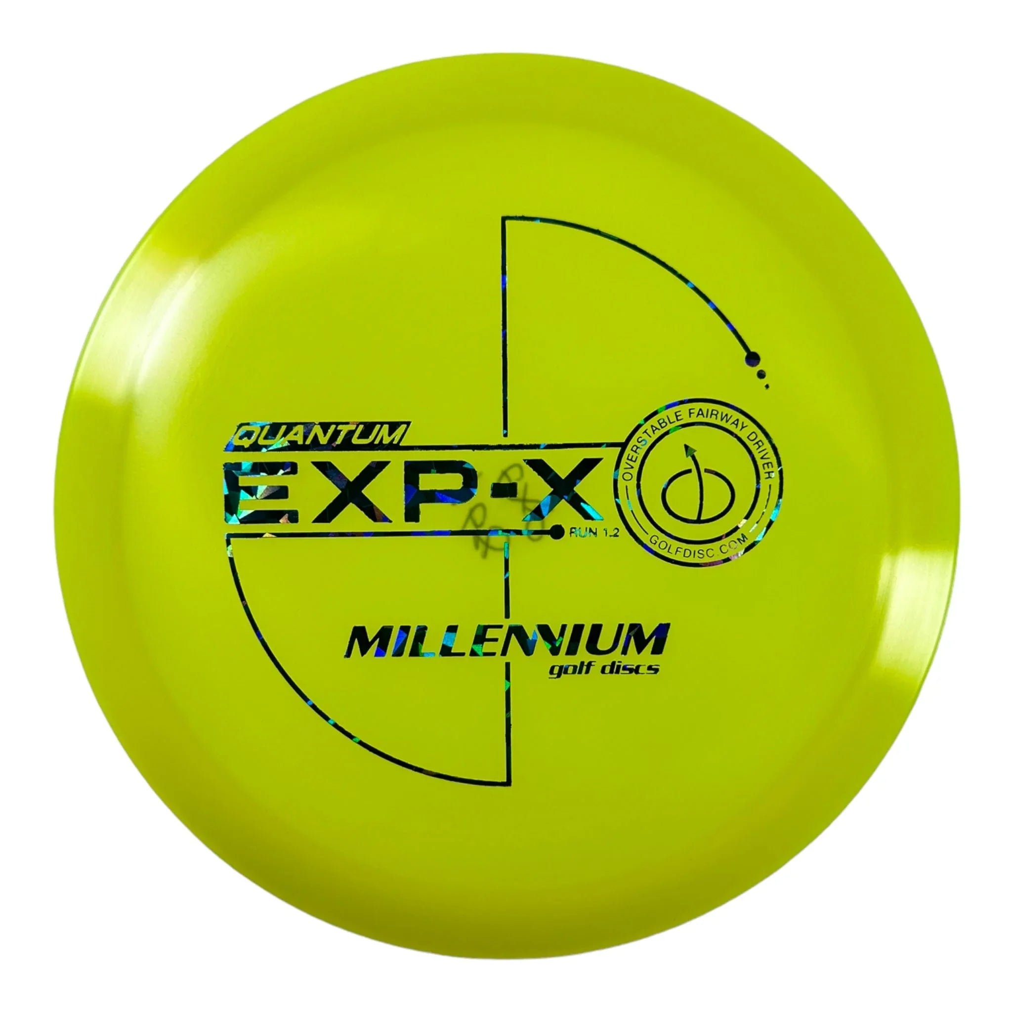 Millennium Golf Discs EXP - X | Quantum | Yellow/Blue 168g Disc Golf