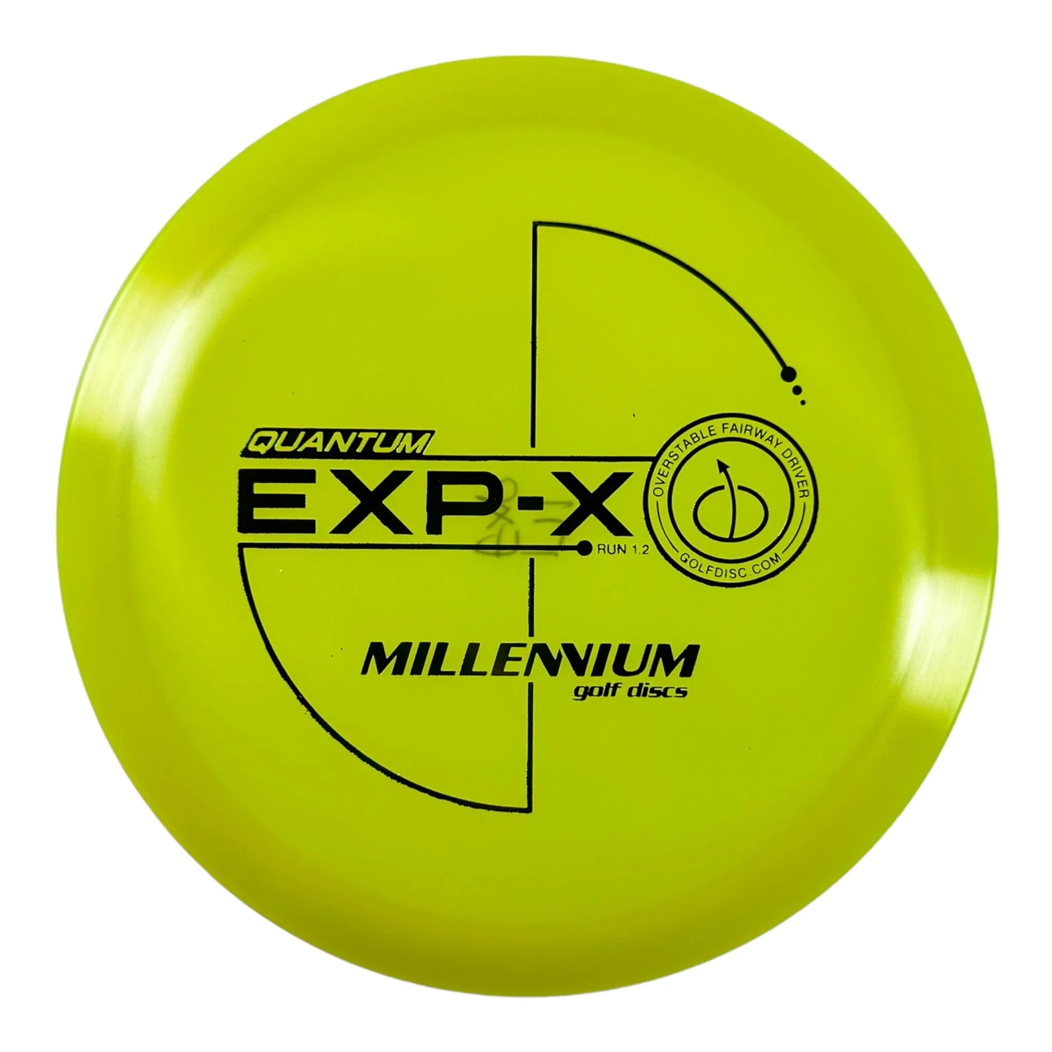 Millennium Golf Discs EXP - X | Quantum | Yellow/Green 170 - 171g Disc Golf